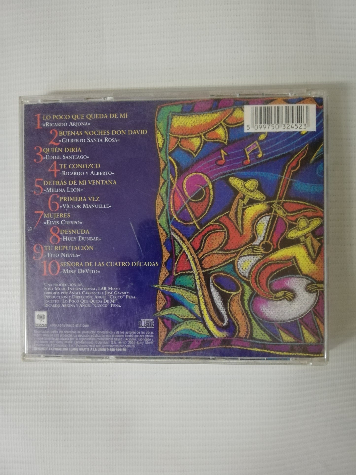 CD ARJONA TROPICAL - VARIOS INTÉRPRETES