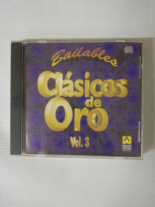 CD BAILABLES CLÁSICOS DE ORO - BAILABLES CLÁSICOS DE ORO VOL. 3