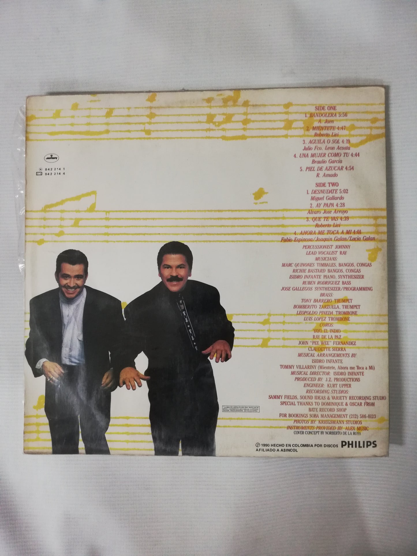 LP JOHNNY & RAY - SALSA CON CLASE - NIGHT GOLD