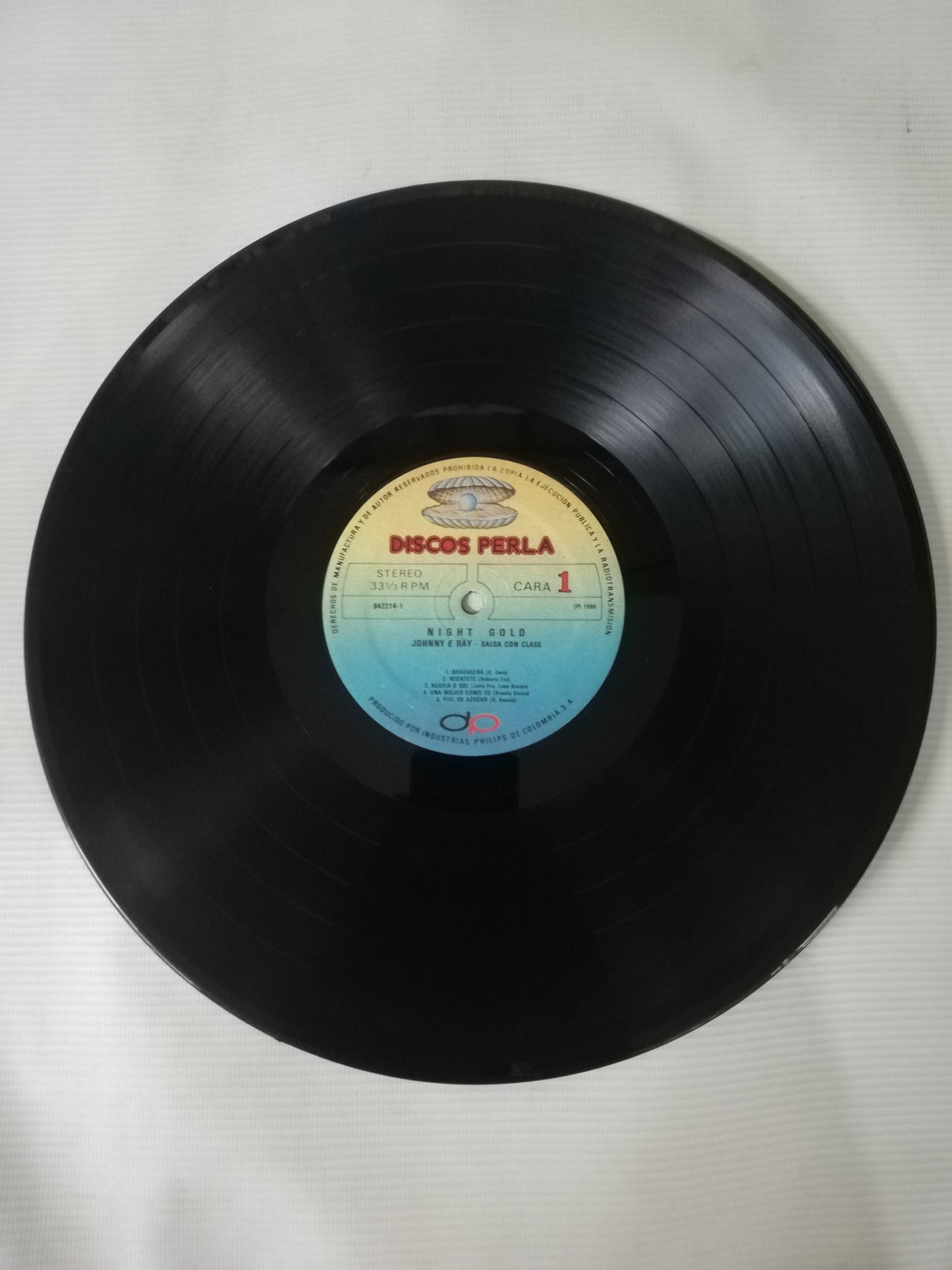 LP JOHNNY & RAY - SALSA CON CLASE - NIGHT GOLD