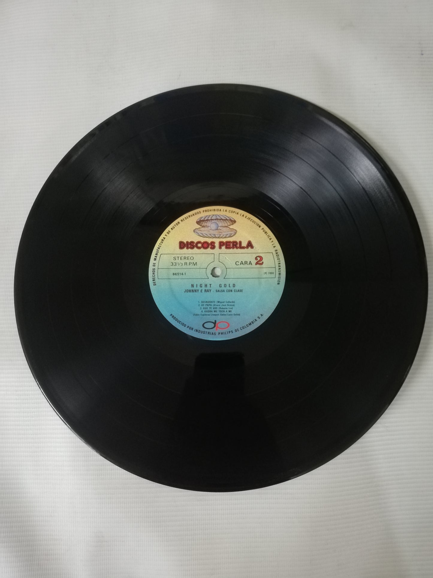 LP JOHNNY & RAY - SALSA CON CLASE - NIGHT GOLD