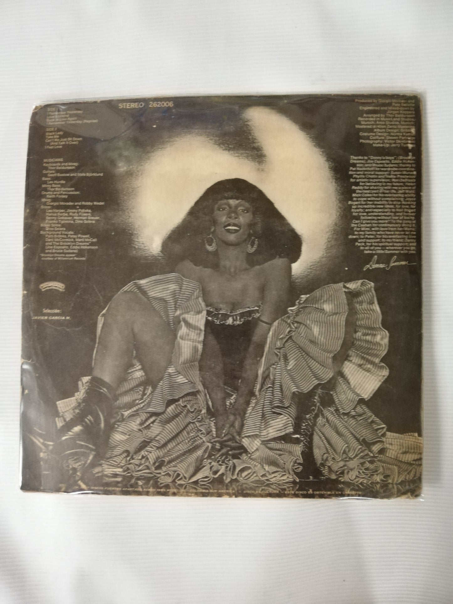 LP DONNA SUMMER - I REMEMBER YESTERDAY