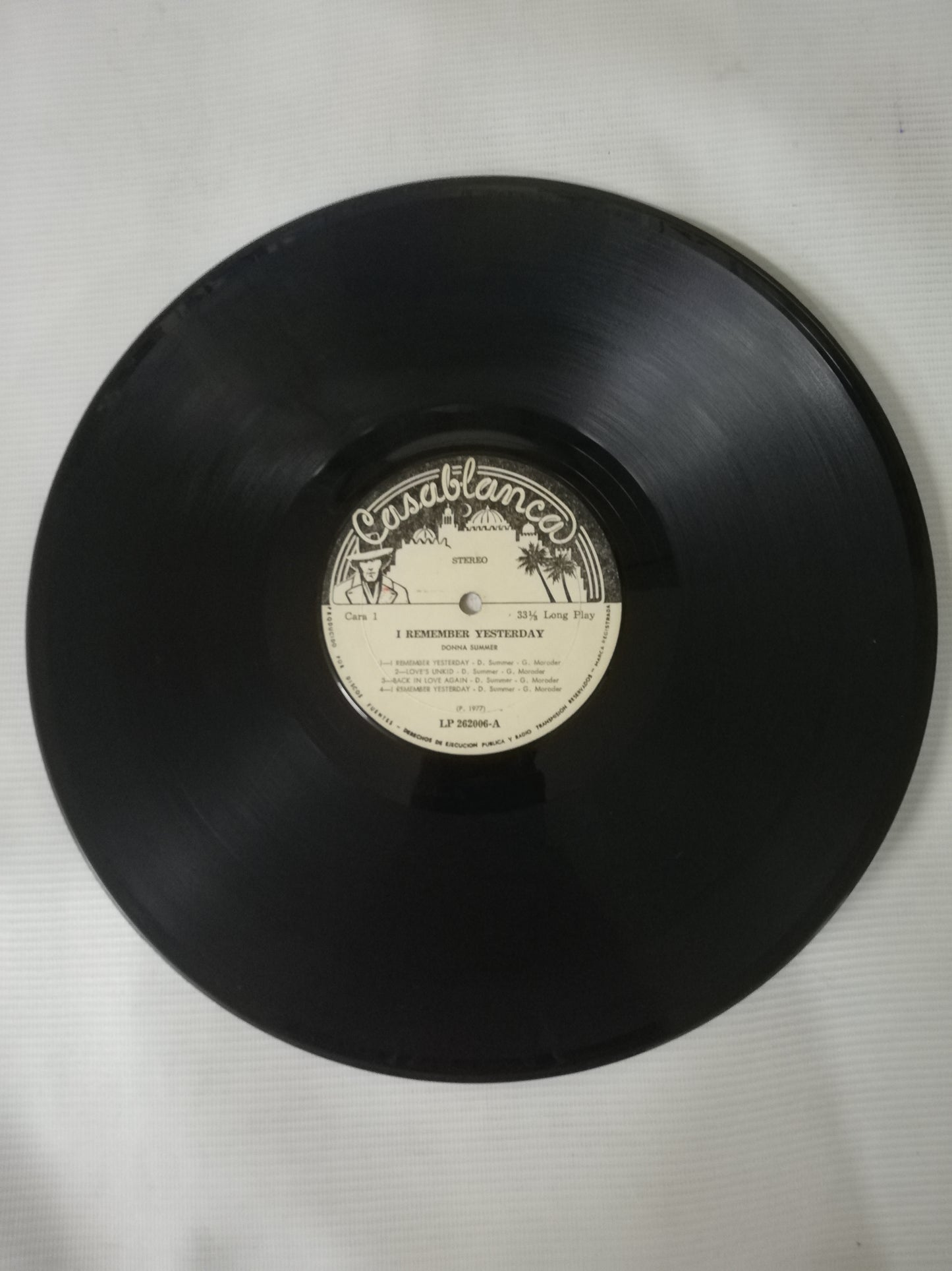 LP DONNA SUMMER - I REMEMBER YESTERDAY