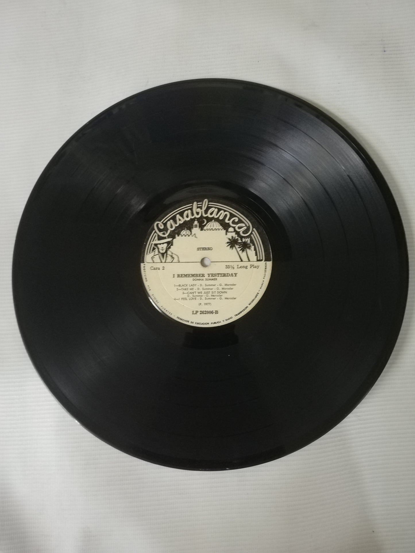 LP DONNA SUMMER - I REMEMBER YESTERDAY