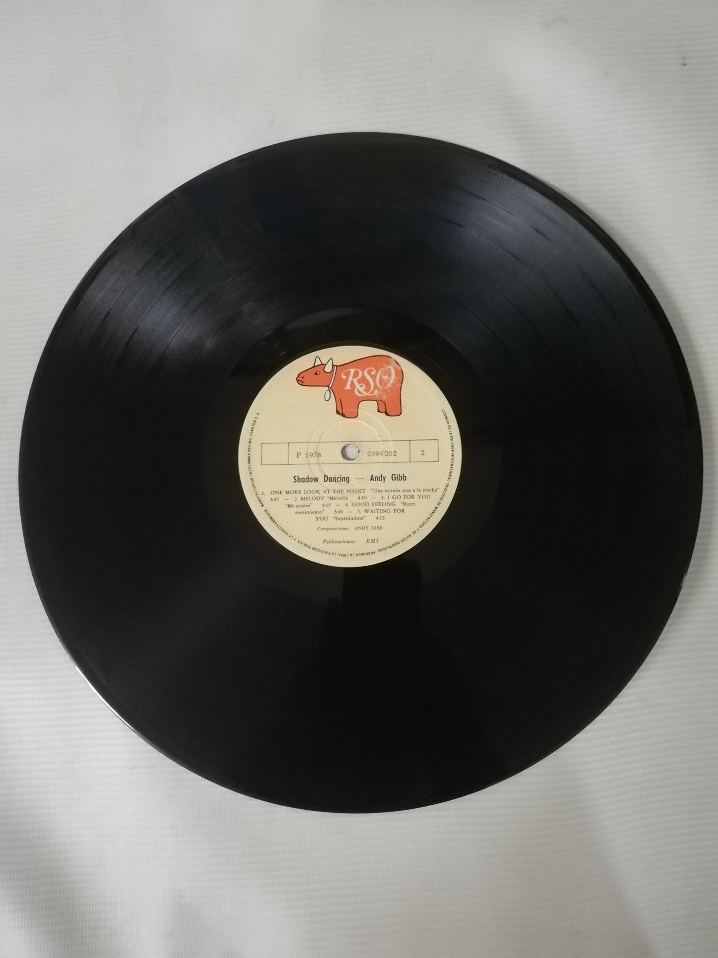 LP ANDY GIBB - SHADOW DANCING