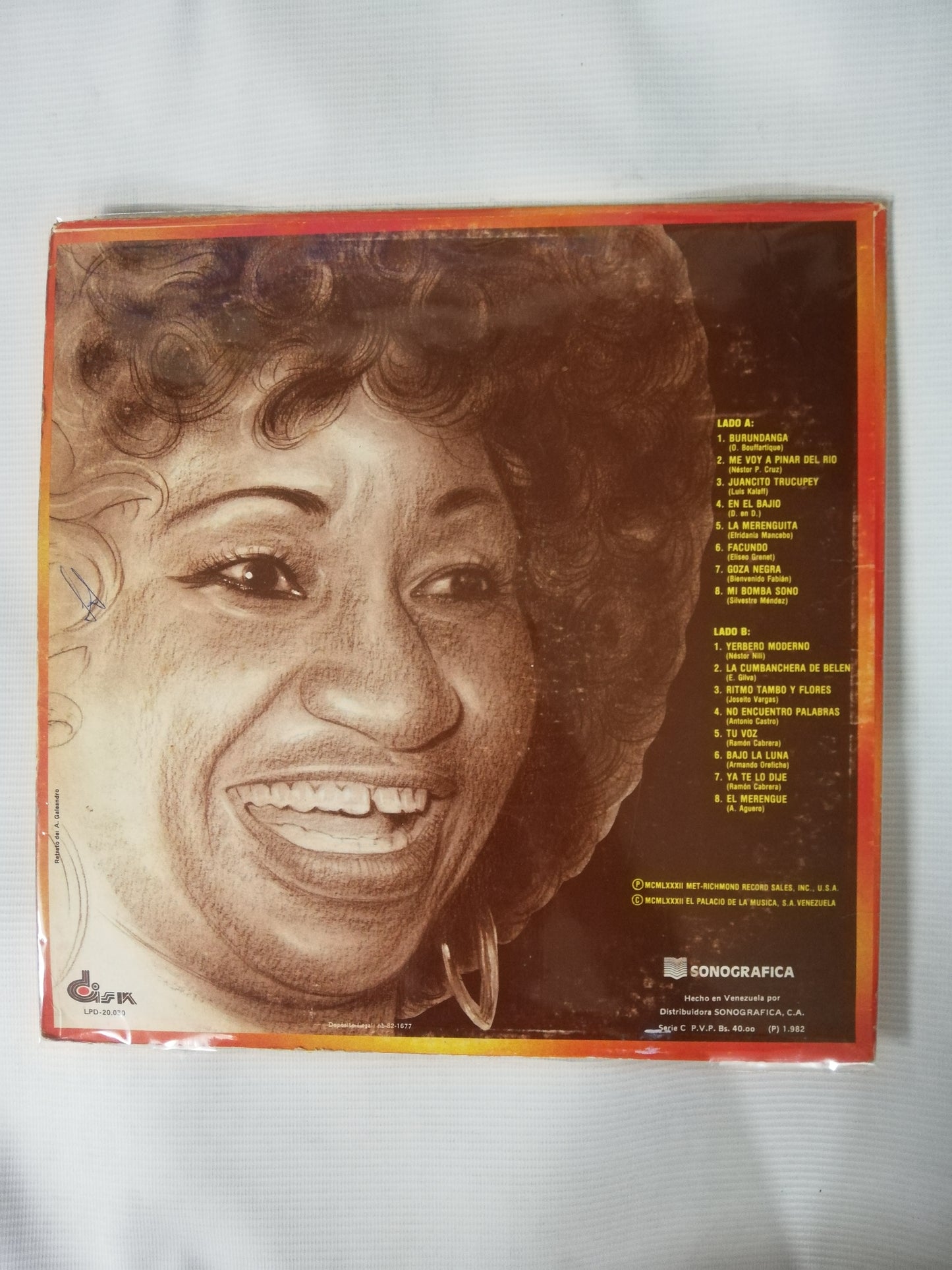 LP CELIA CRUZ - 16 GRANDES EXITOS