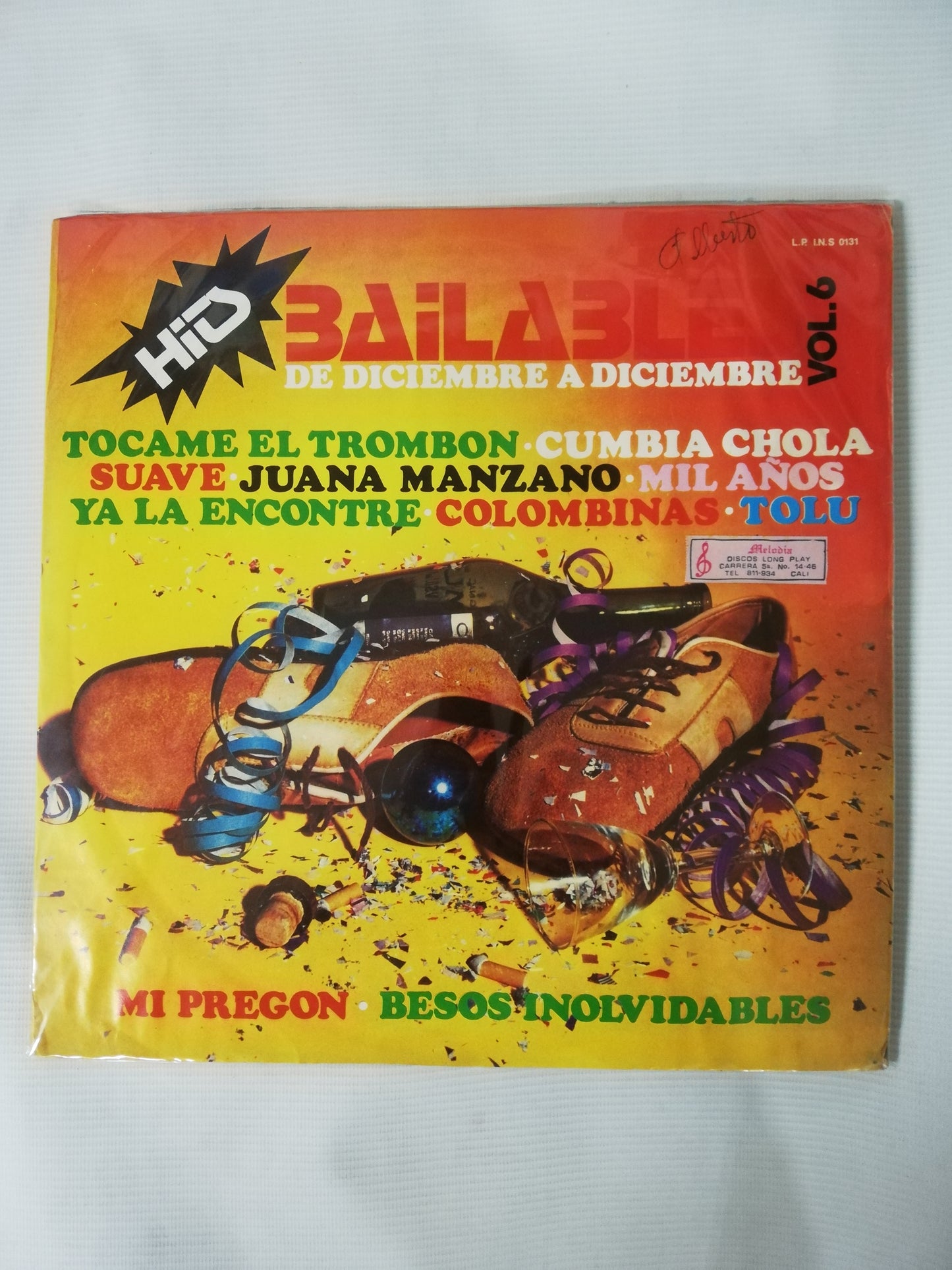 LP BAILABLES DE DICIEMBRE A DICIEMBRE VOL. 6 - VARIOS INTÉRPRETES