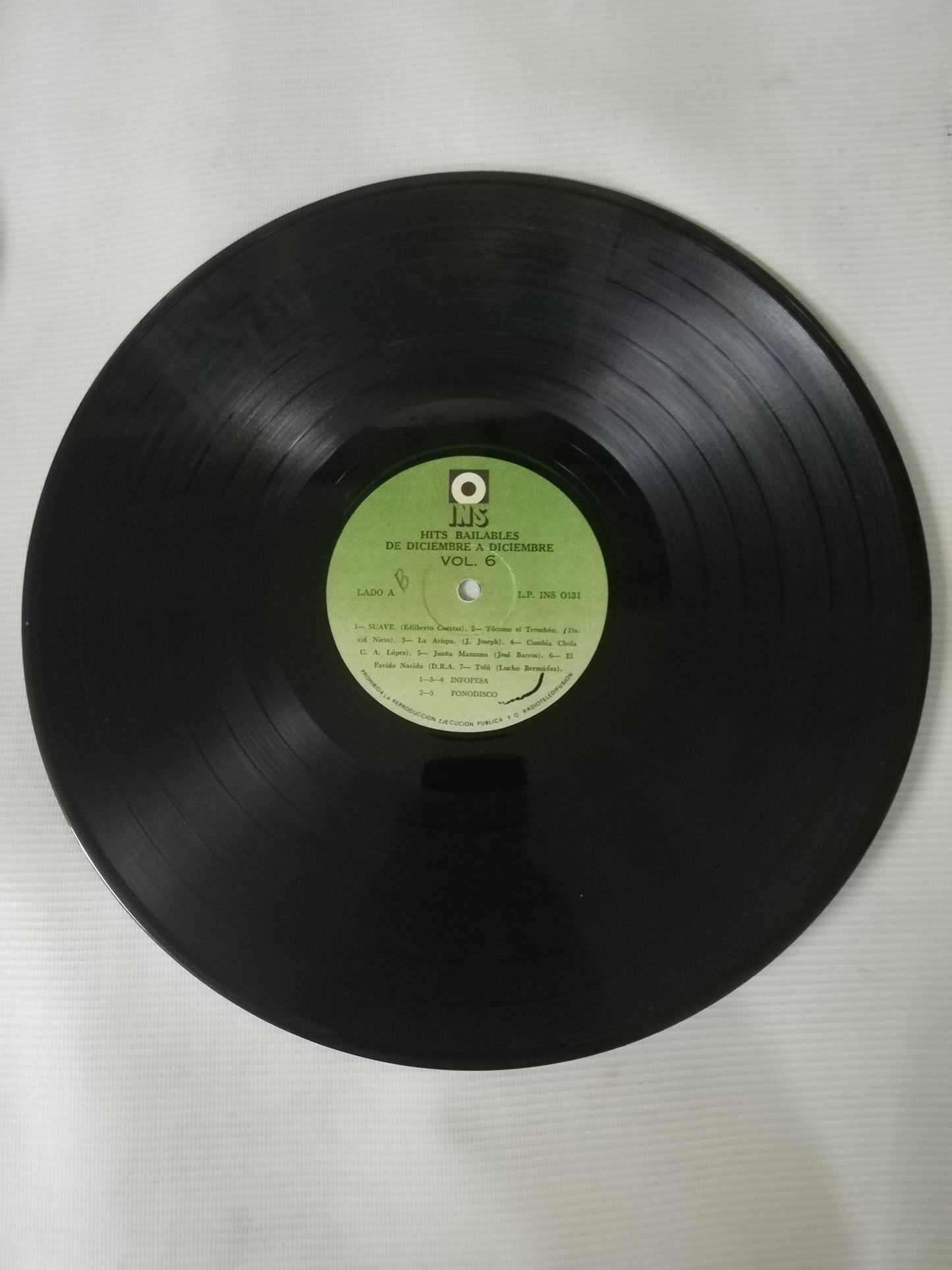LP BAILABLES DE DICIEMBRE A DICIEMBRE VOL. 6 - VARIOS INTÉRPRETES