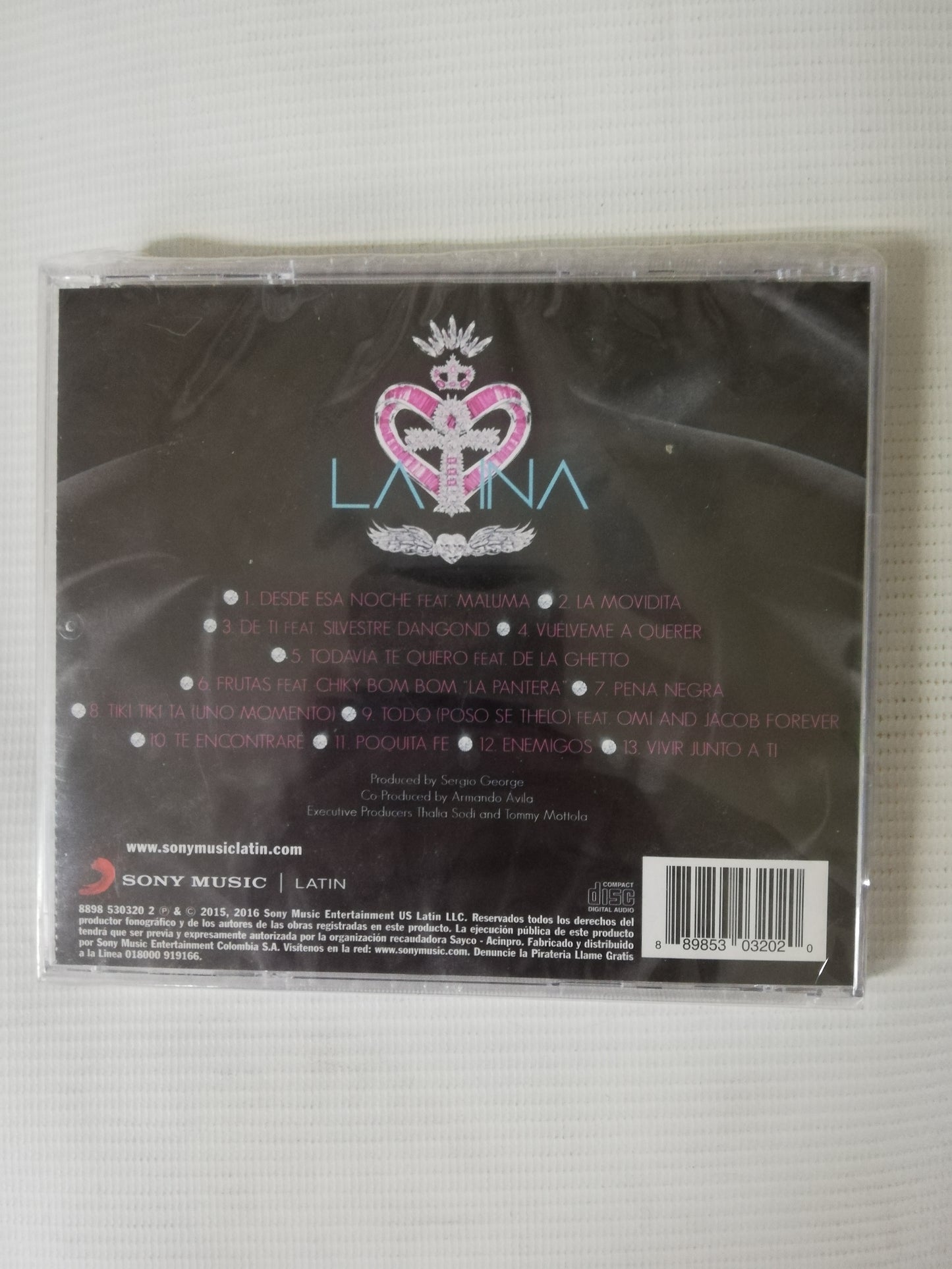 CD THALIA - LATINA
