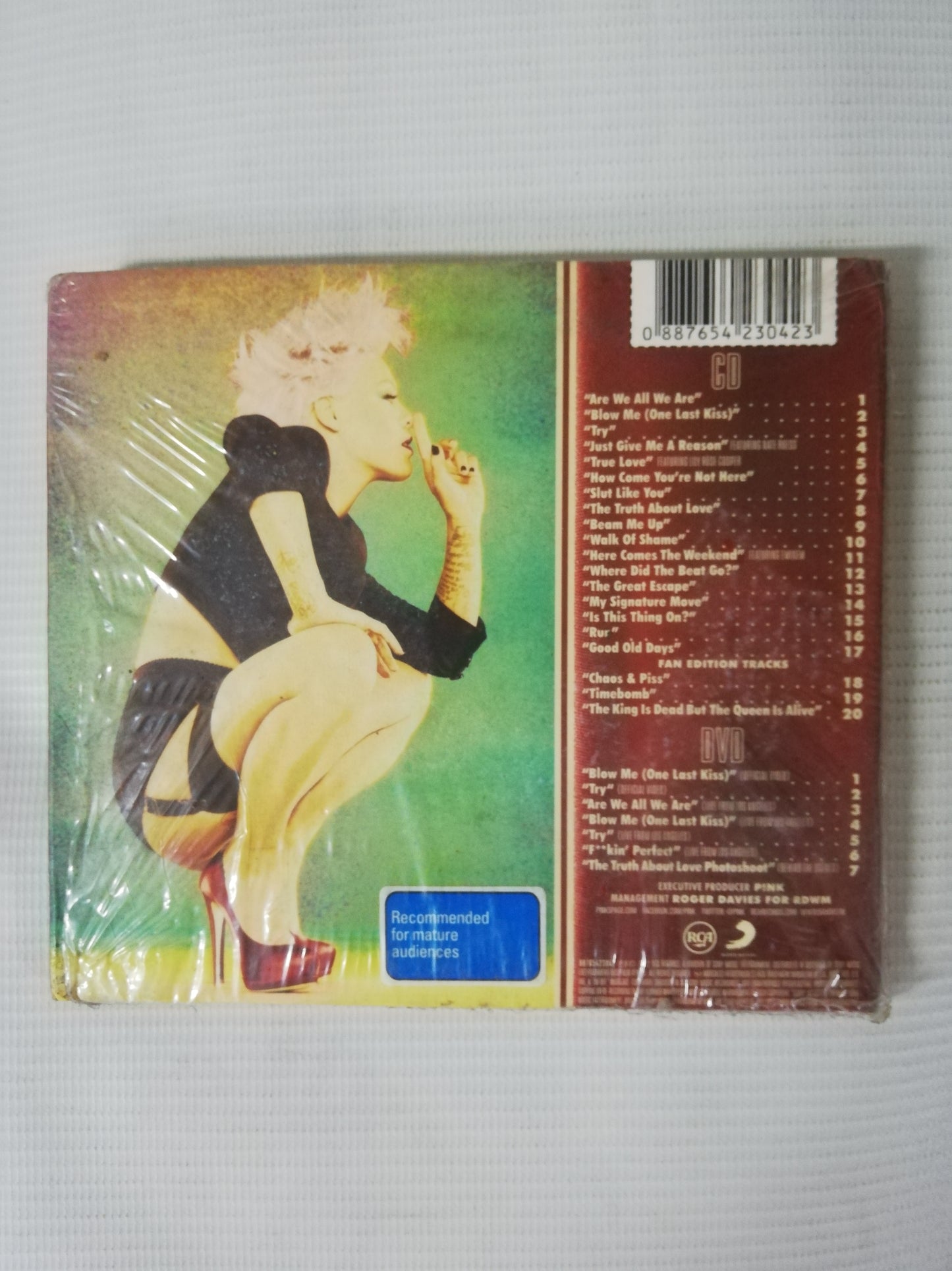 CD PINK - THE TRUTH ABOUT LOVE