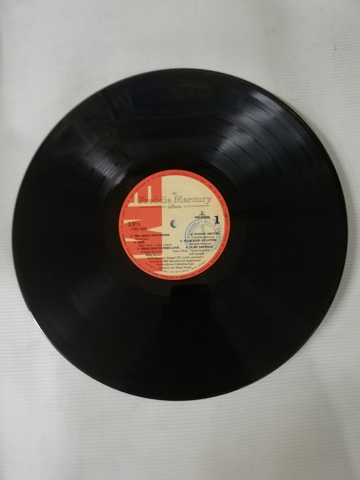 LP FREDDIE MERCURY - THE FREDDIE MERCURY ALBUM