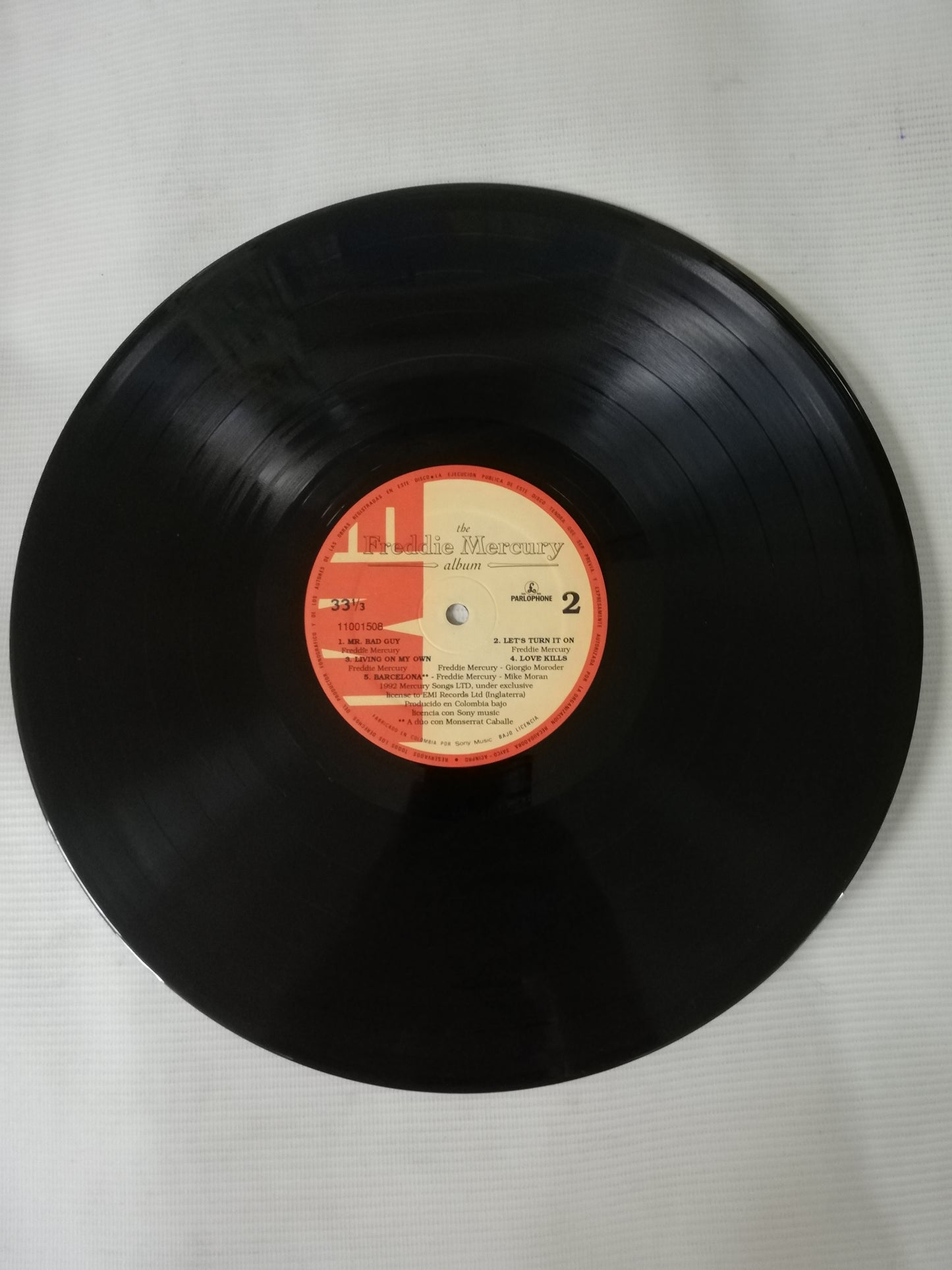 LP FREDDIE MERCURY - THE FREDDIE MERCURY ALBUM
