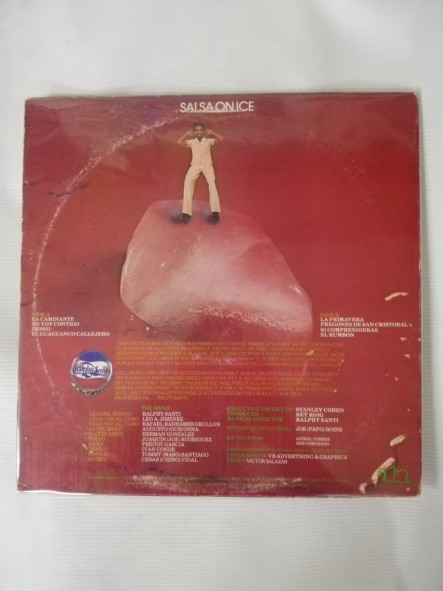 LP RALPHY SANTI - SALSA ON ICE