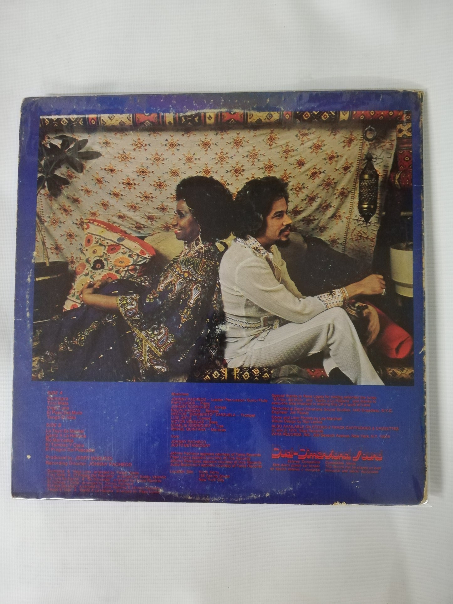 LP CELIA CRUZ & JOHNNY PACHECO - CELIA & JOHNNY
