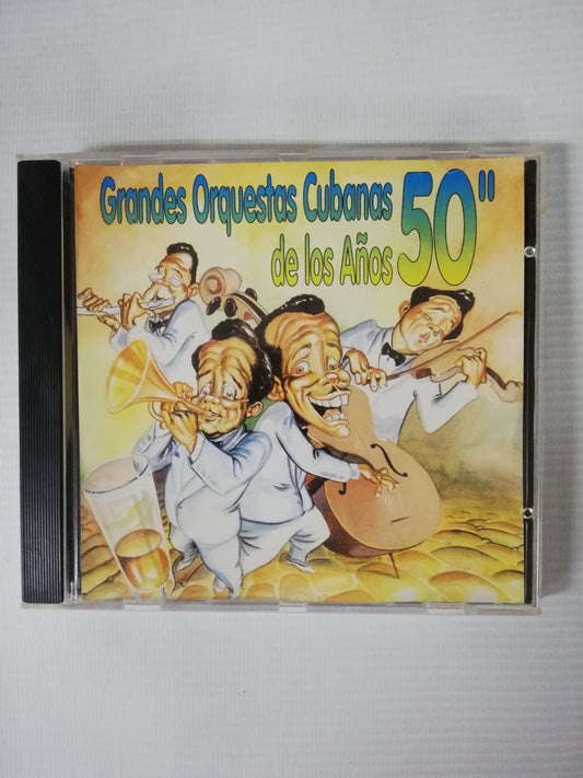 CD GRANDES ORQUESTAS CUBANAS DE LOS AÑOS 50 - VARIOS INTÉRPRETES