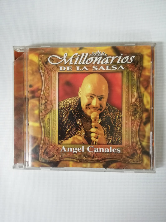 CD ANGEL CANALES - MILLONARIOS DE LA SALSA