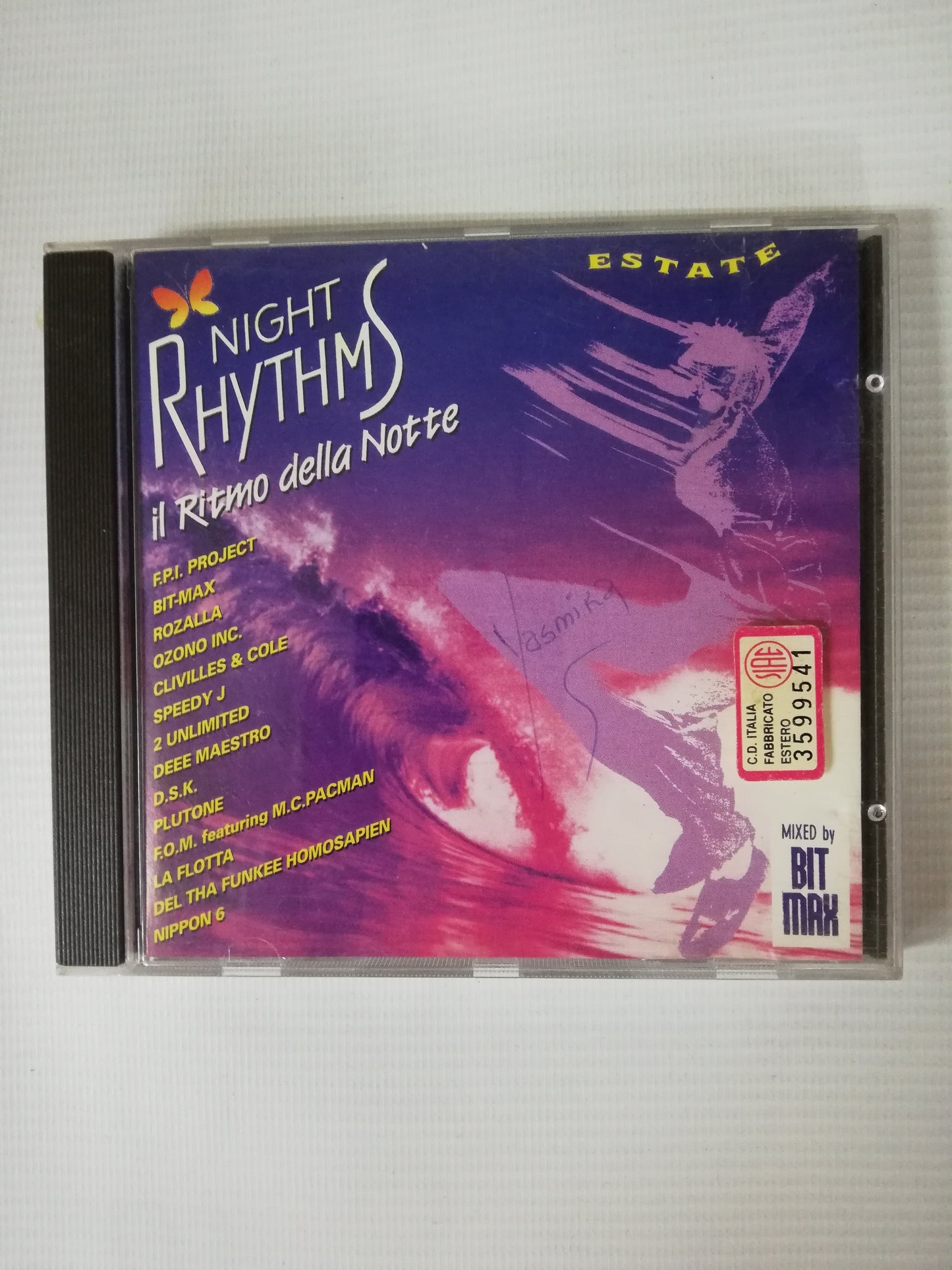CD NIGHT RHYTHMS ESTATE - IL RITMO DELLA NOTTE - ARTIST VARI