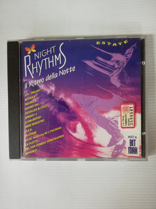 CD NIGHT RHYTHMS ESTATE - IL RITMO DELLA NOTTE - ARTIST VARI