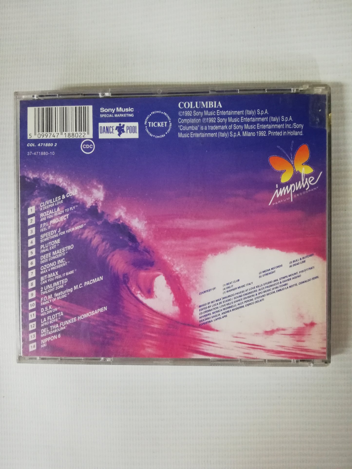 CD NIGHT RHYTHMS ESTATE - IL RITMO DELLA NOTTE - ARTIST VARI