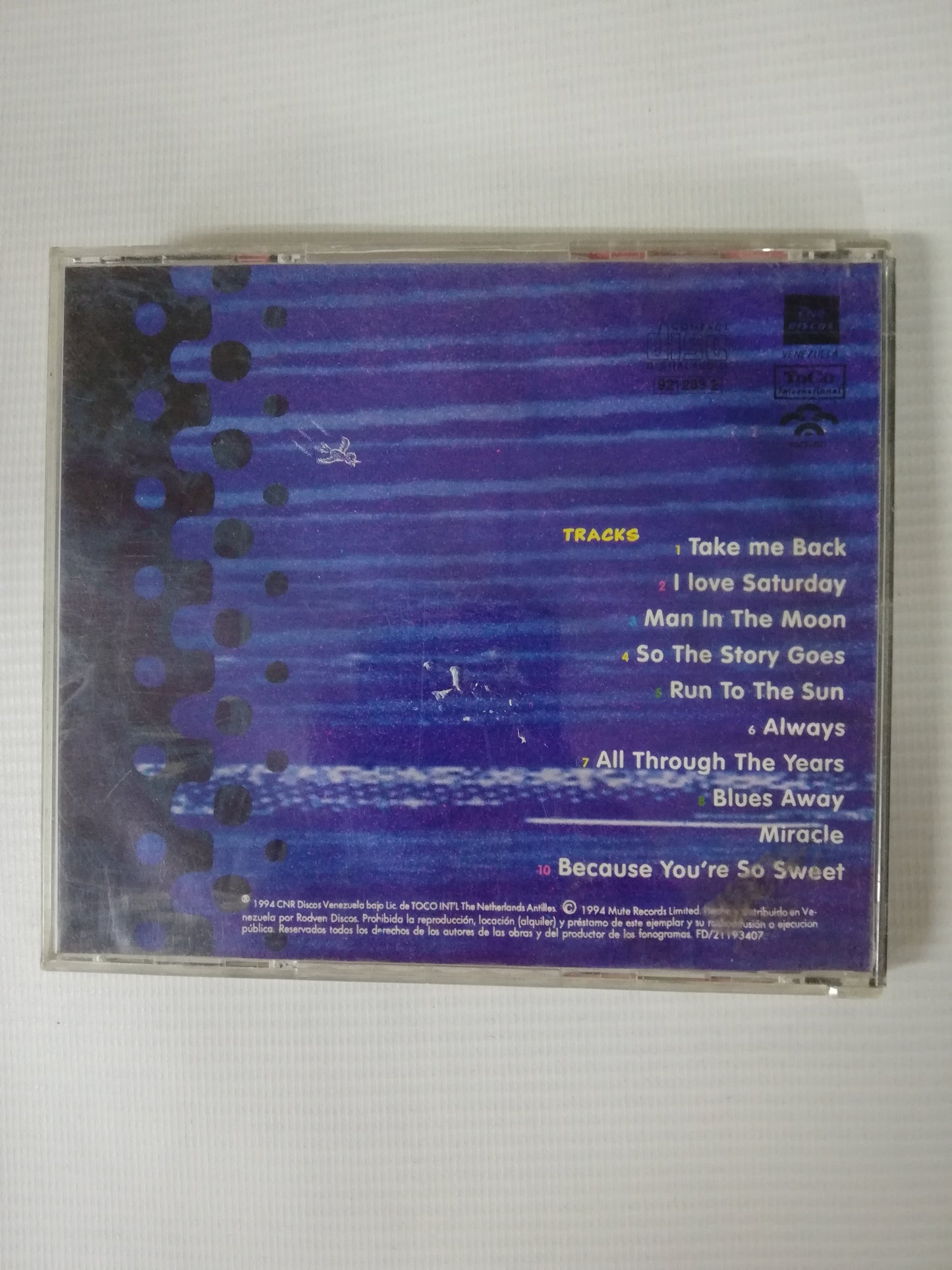 CD ERASURE - I SAY I SAY I SAY