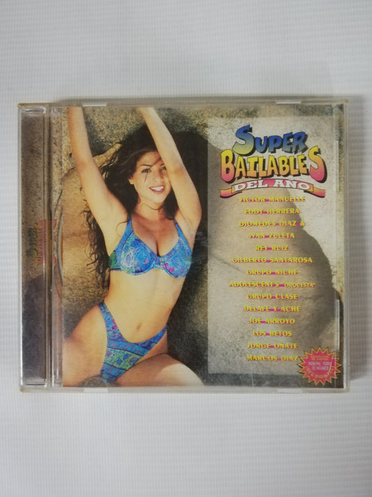 CD SUPER BAILABLES DEL AÑO - VARIOS INTÉRPRETES
