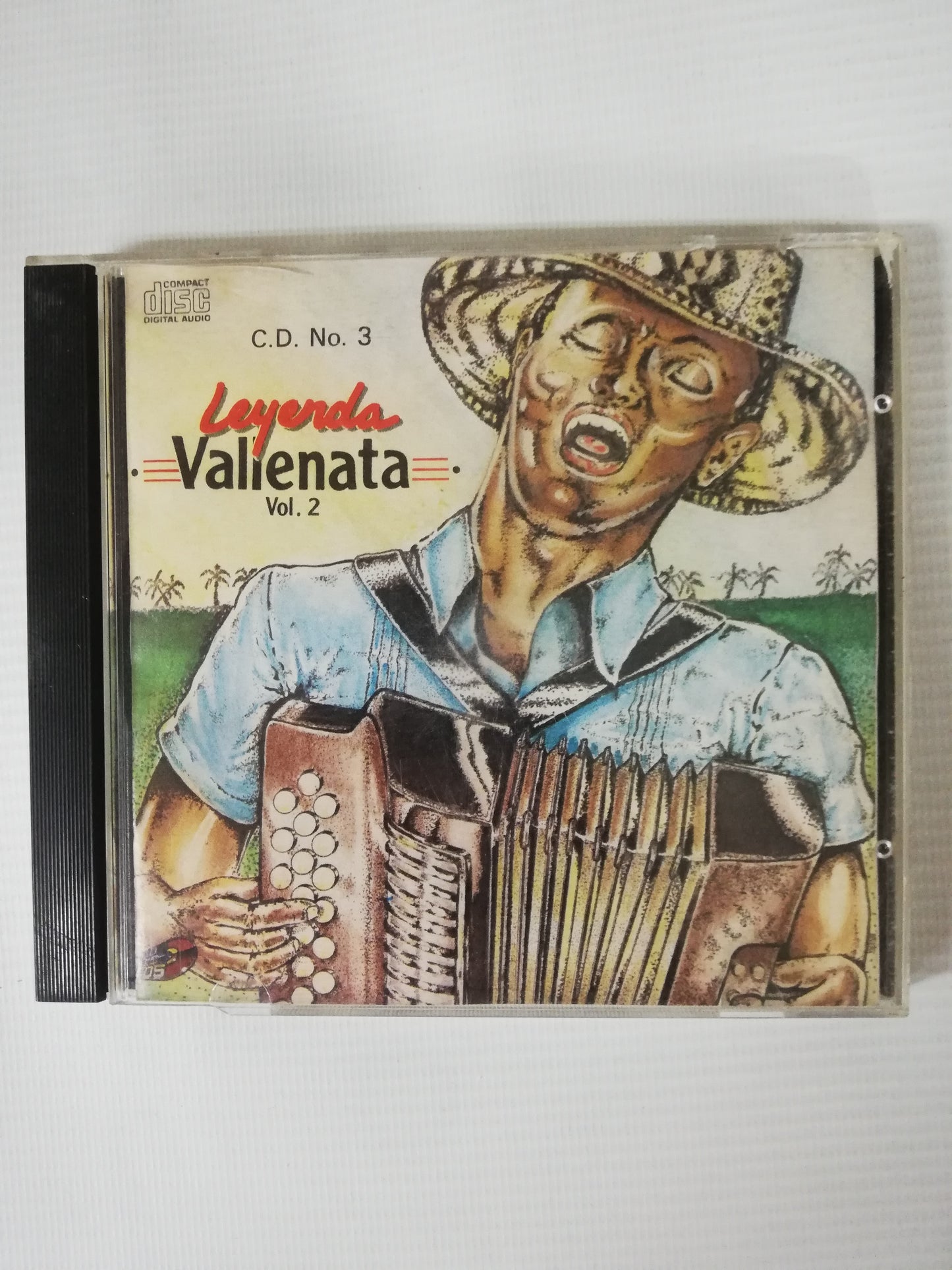 CD LEYENDA VALLENATA VOL. 2 - VARIOS INTÉRPRETES - CD # 3