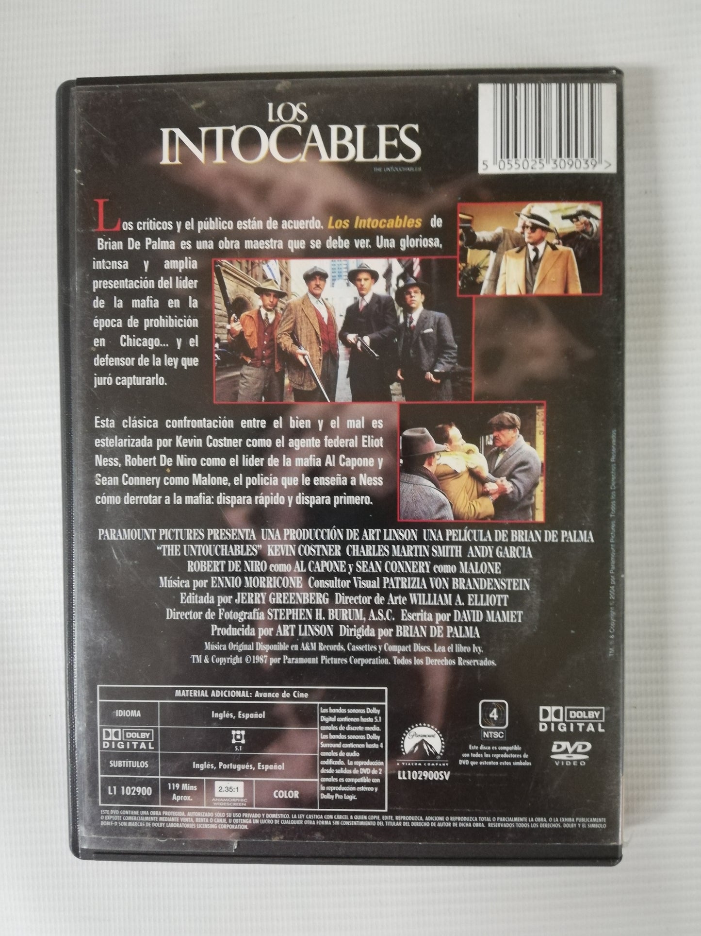 DVD LOS INTOCABLES