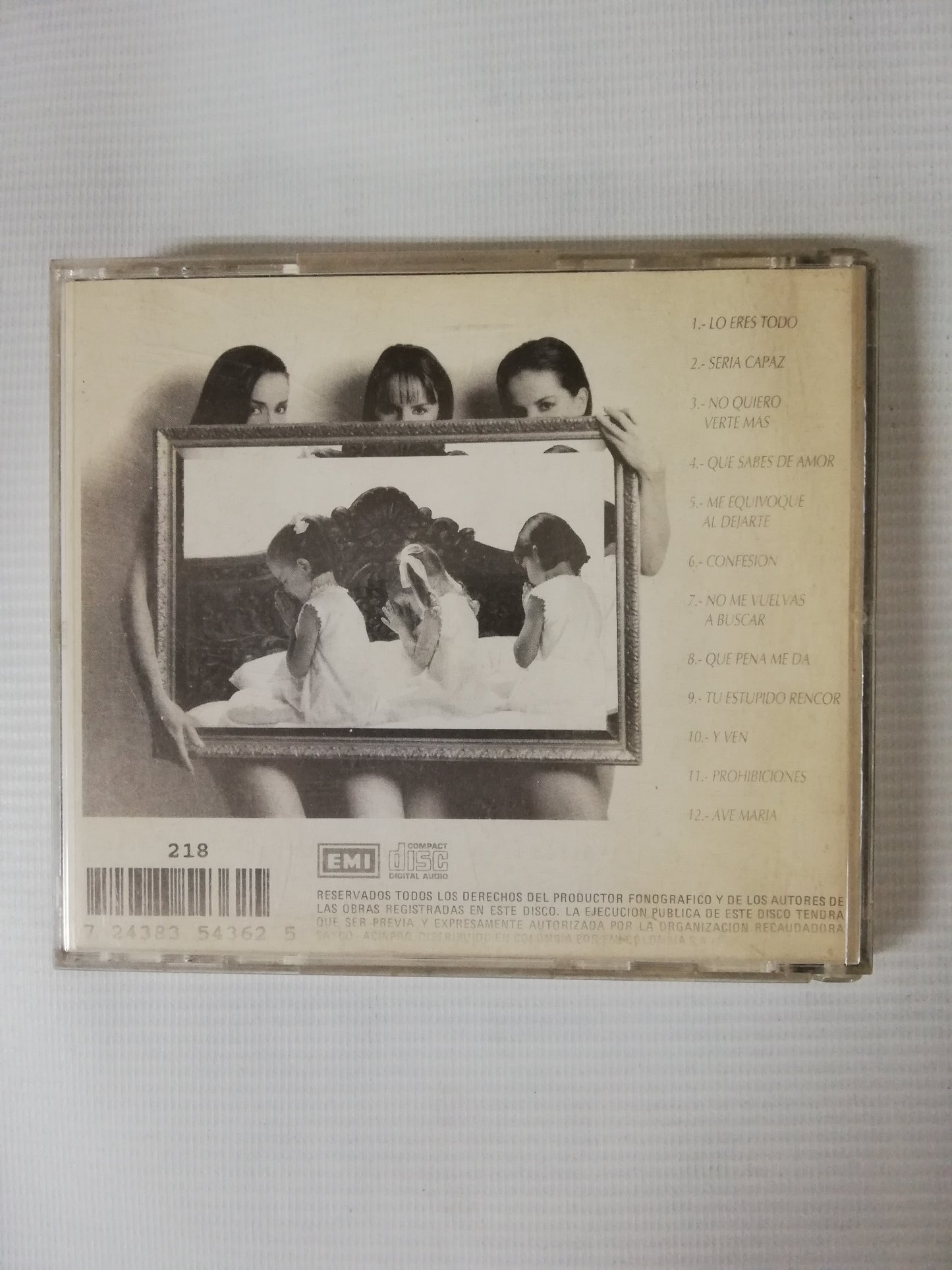 CD PANDORA - CONFESIONES