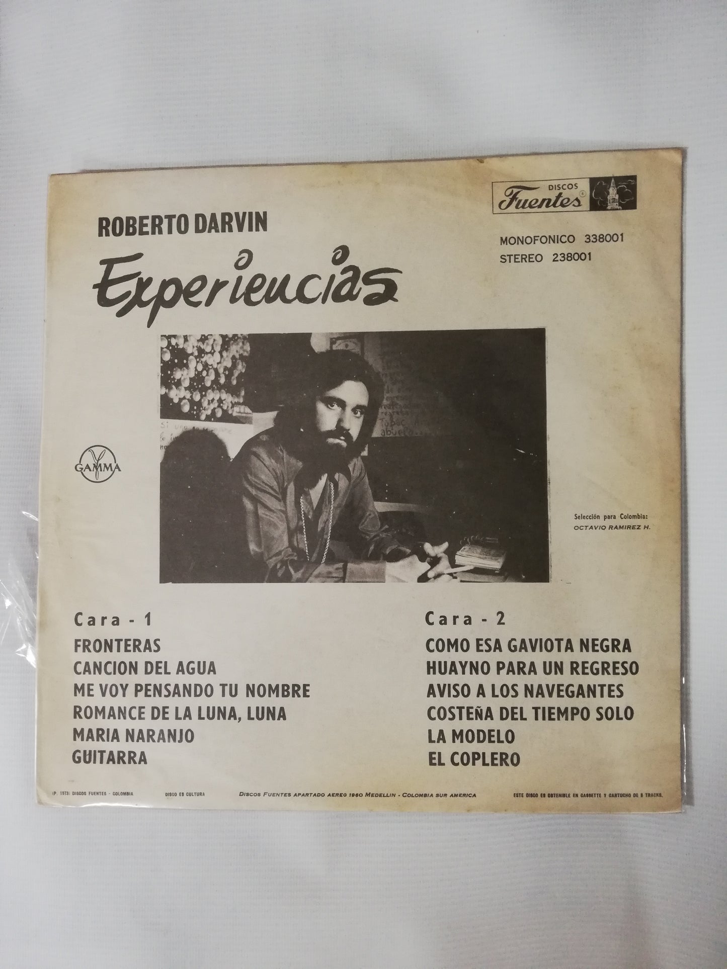 LP ROBERTO DARVIN - EXPERIENCIAS