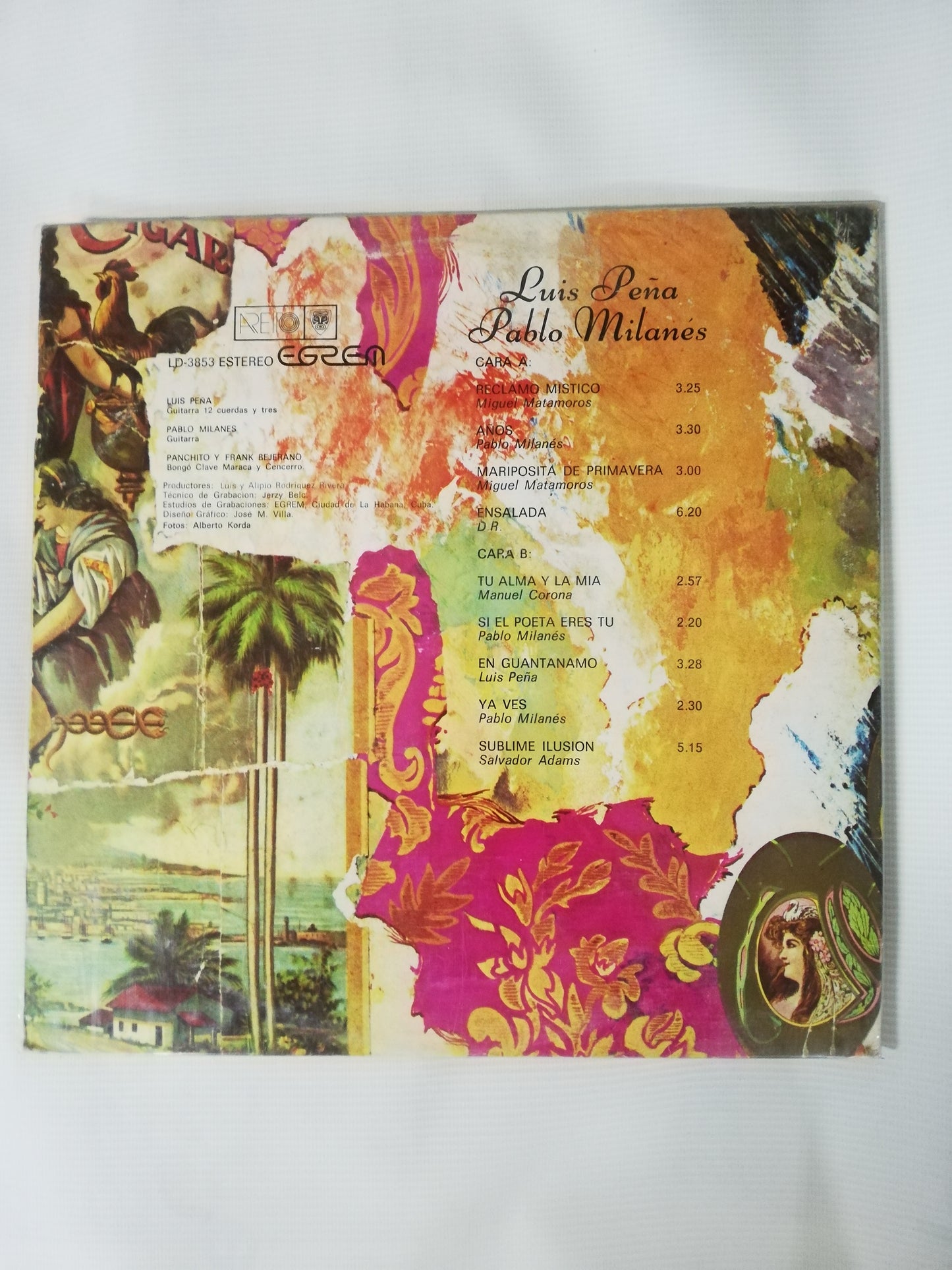 LP PABLO MILANES Y LUIS PEÑA - AÑOS