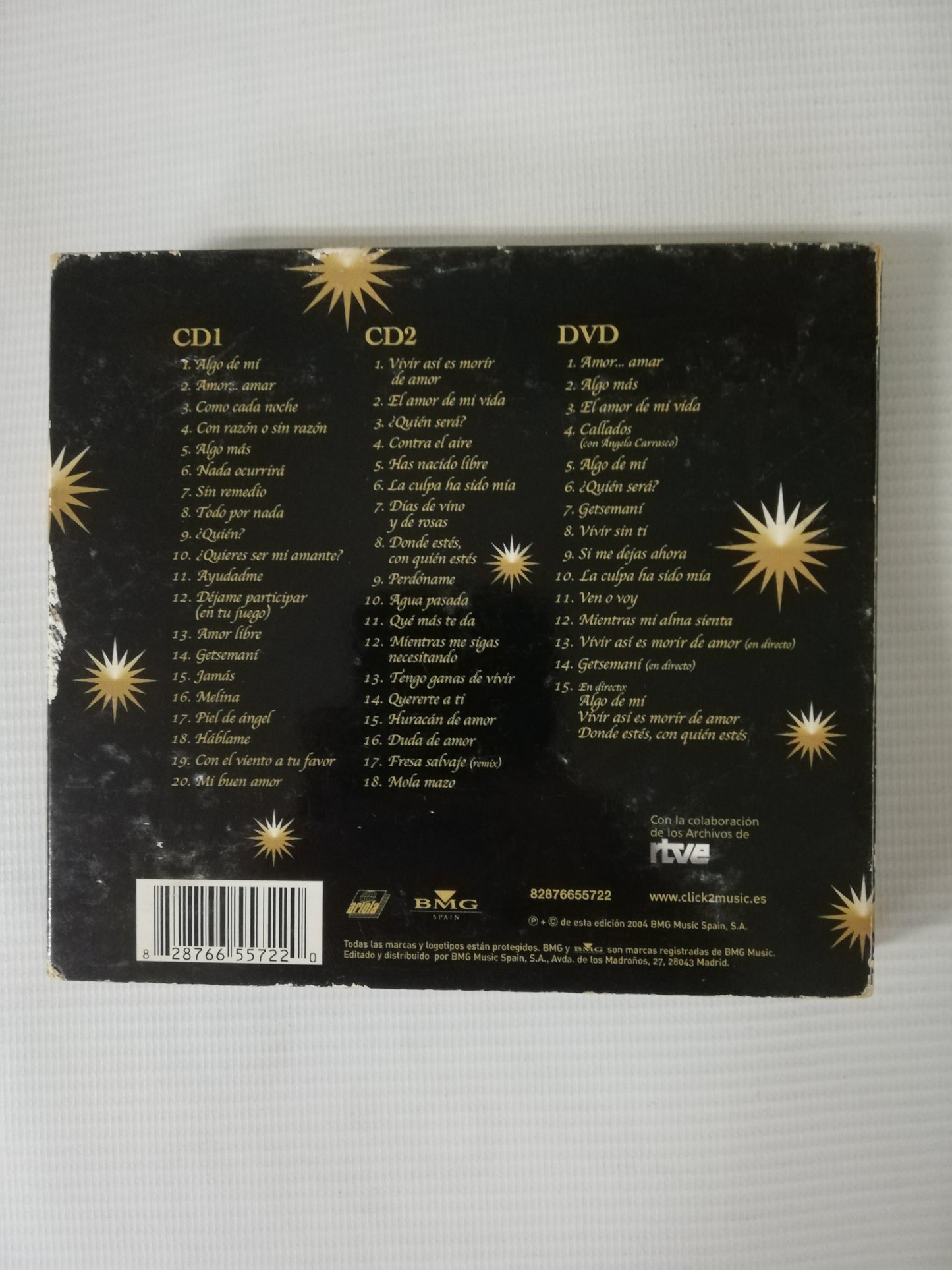 CD CAMILO SESTO - CAMILO SESTO No. 1 - CD X 2 + DVD