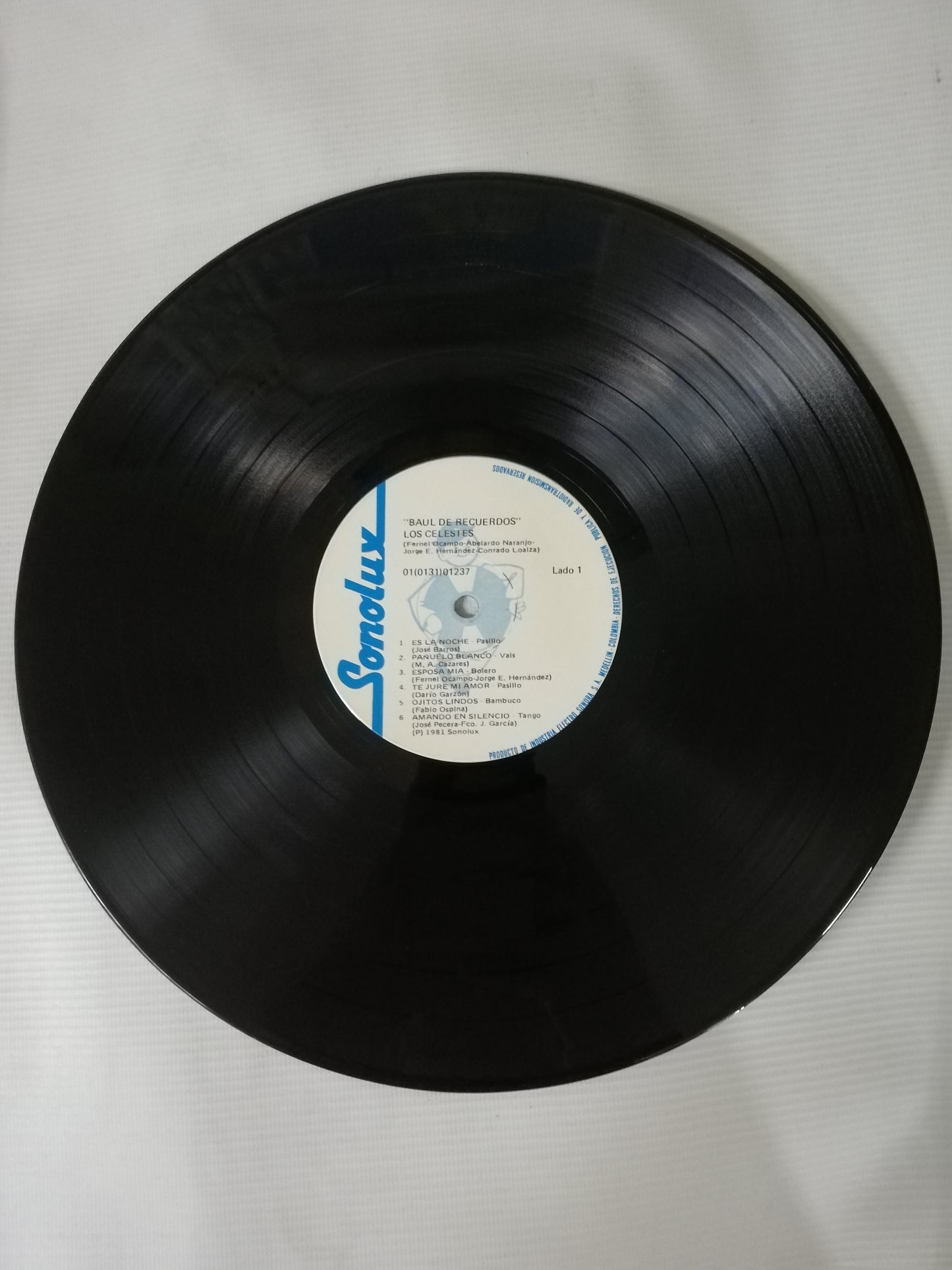 LP LOS CELESTES - BAUL DE RECUERDOS