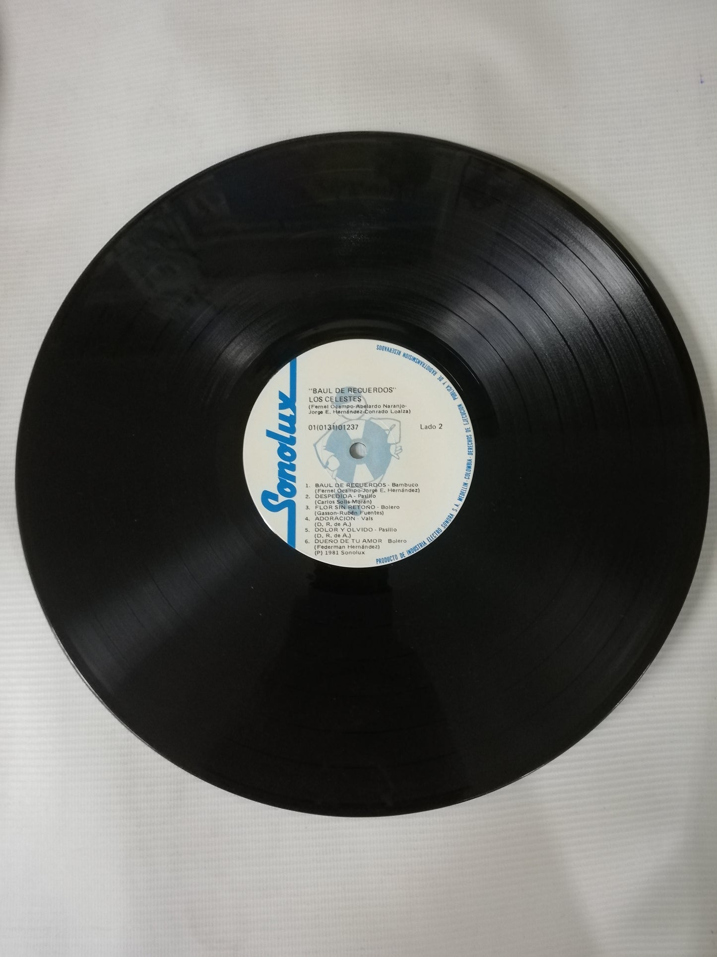 LP LOS CELESTES - BAUL DE RECUERDOS