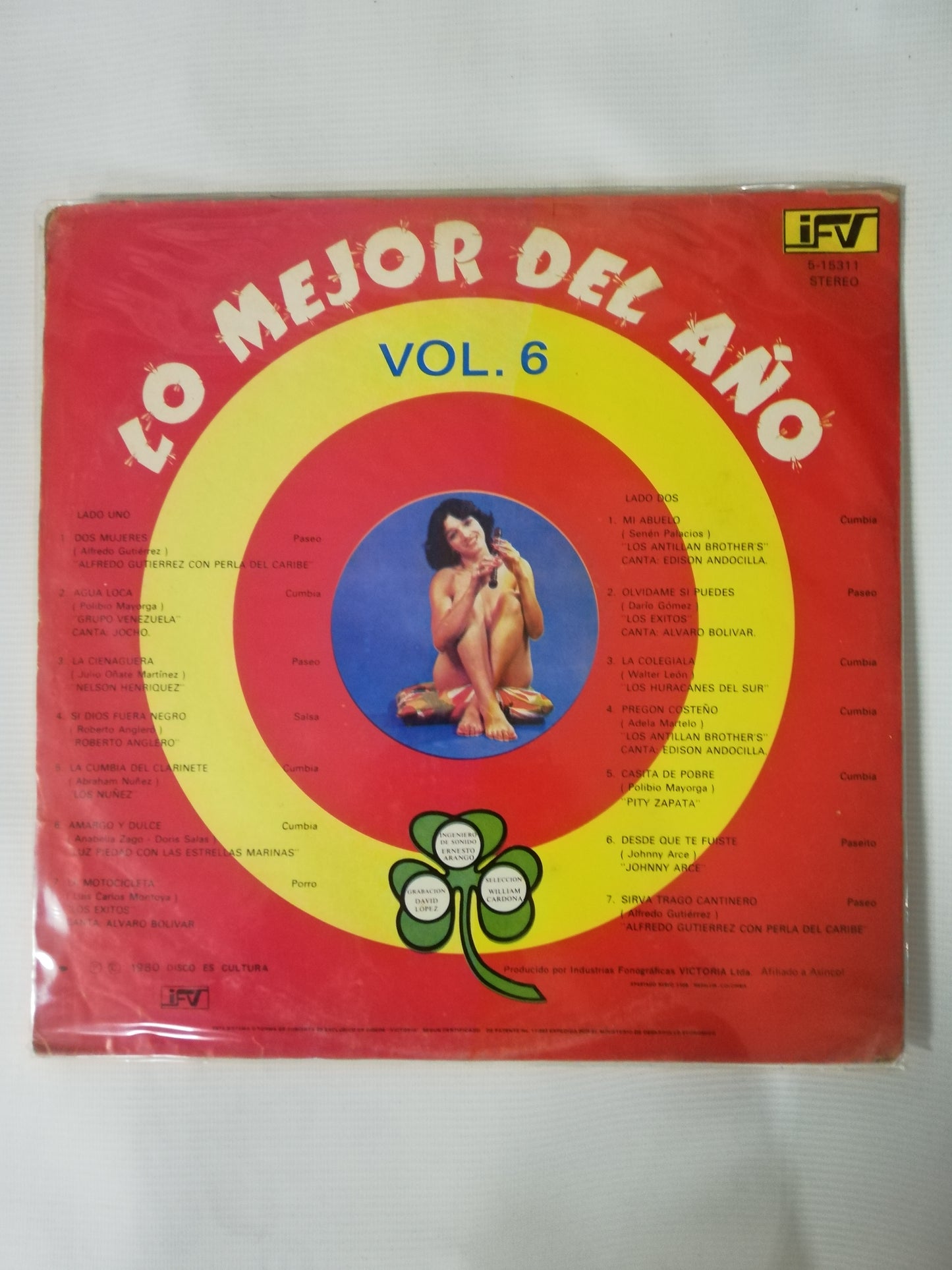 LP LO MEJOR DEL AÑO - LO MEJOR DEL AÑO VOL. 6