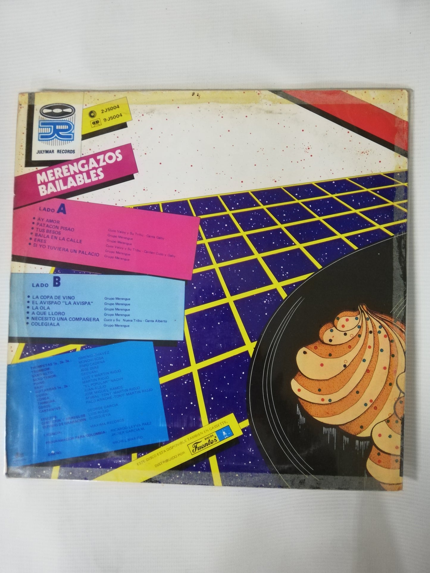LP MERENGAZOS BAILABLES - VARIOS INTÉRPRETES