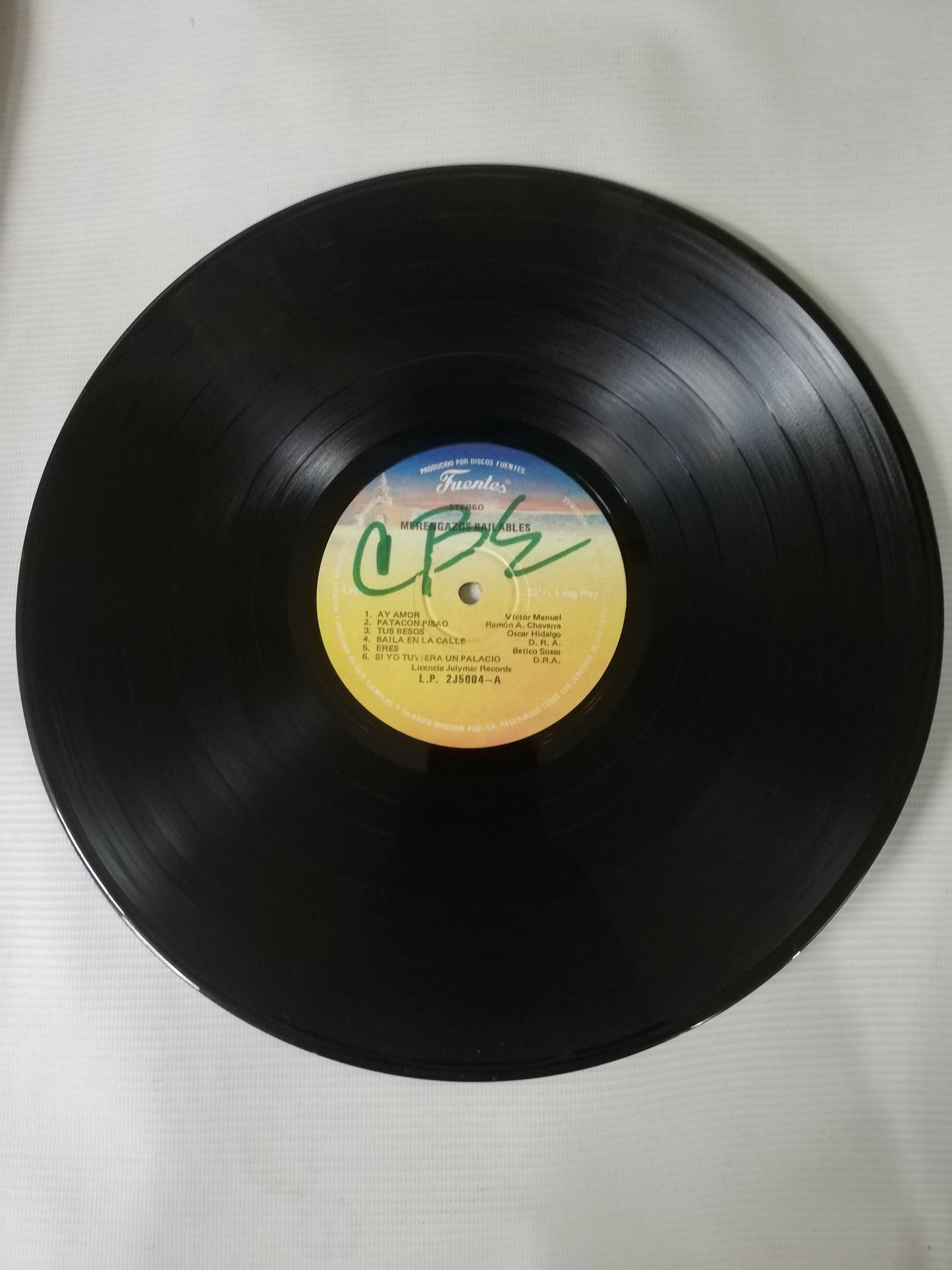 LP MERENGAZOS BAILABLES - VARIOS INTÉRPRETES