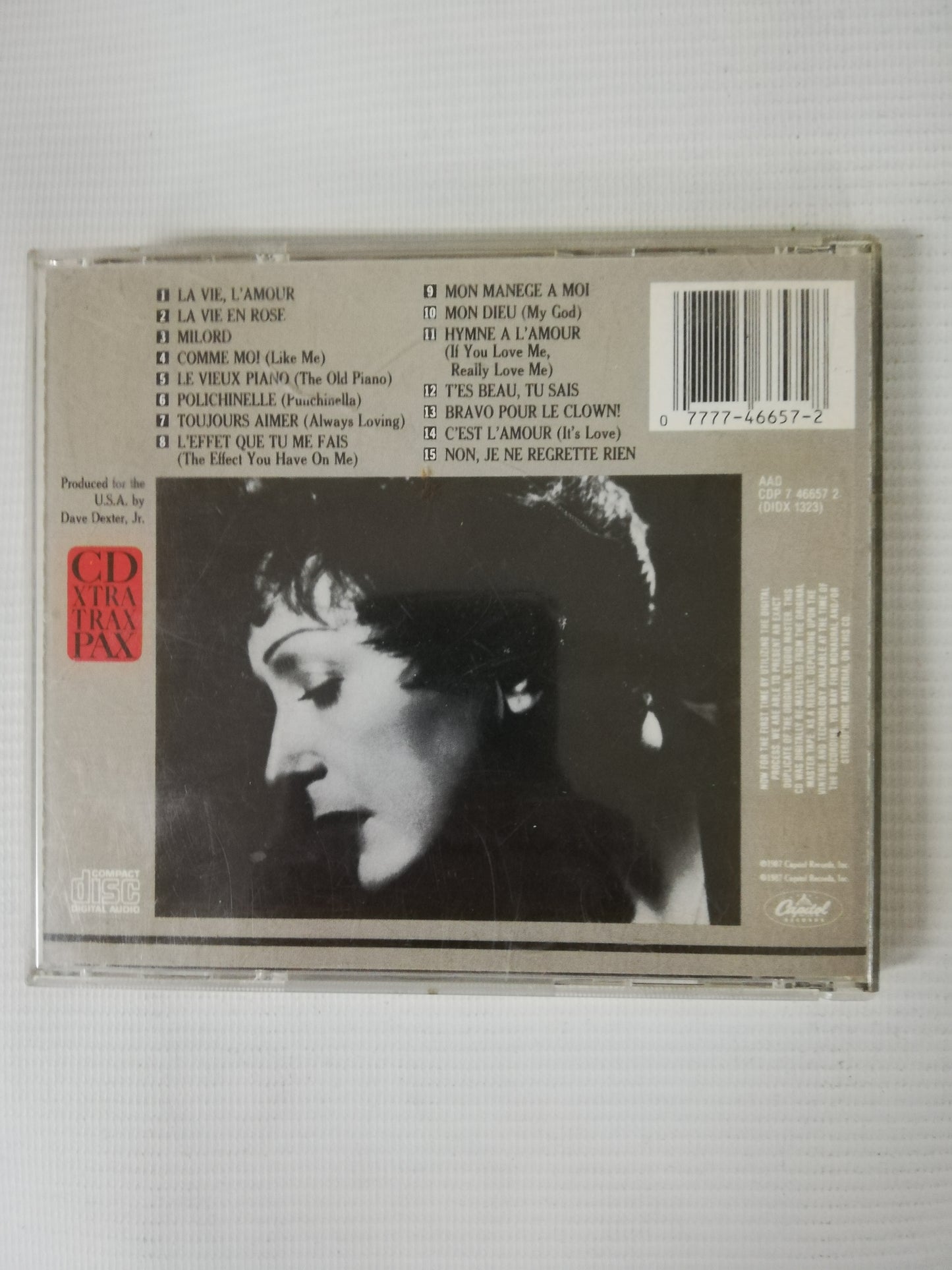 CD EDITH PIAF - THE VERY BEST OF EDITH PIAF