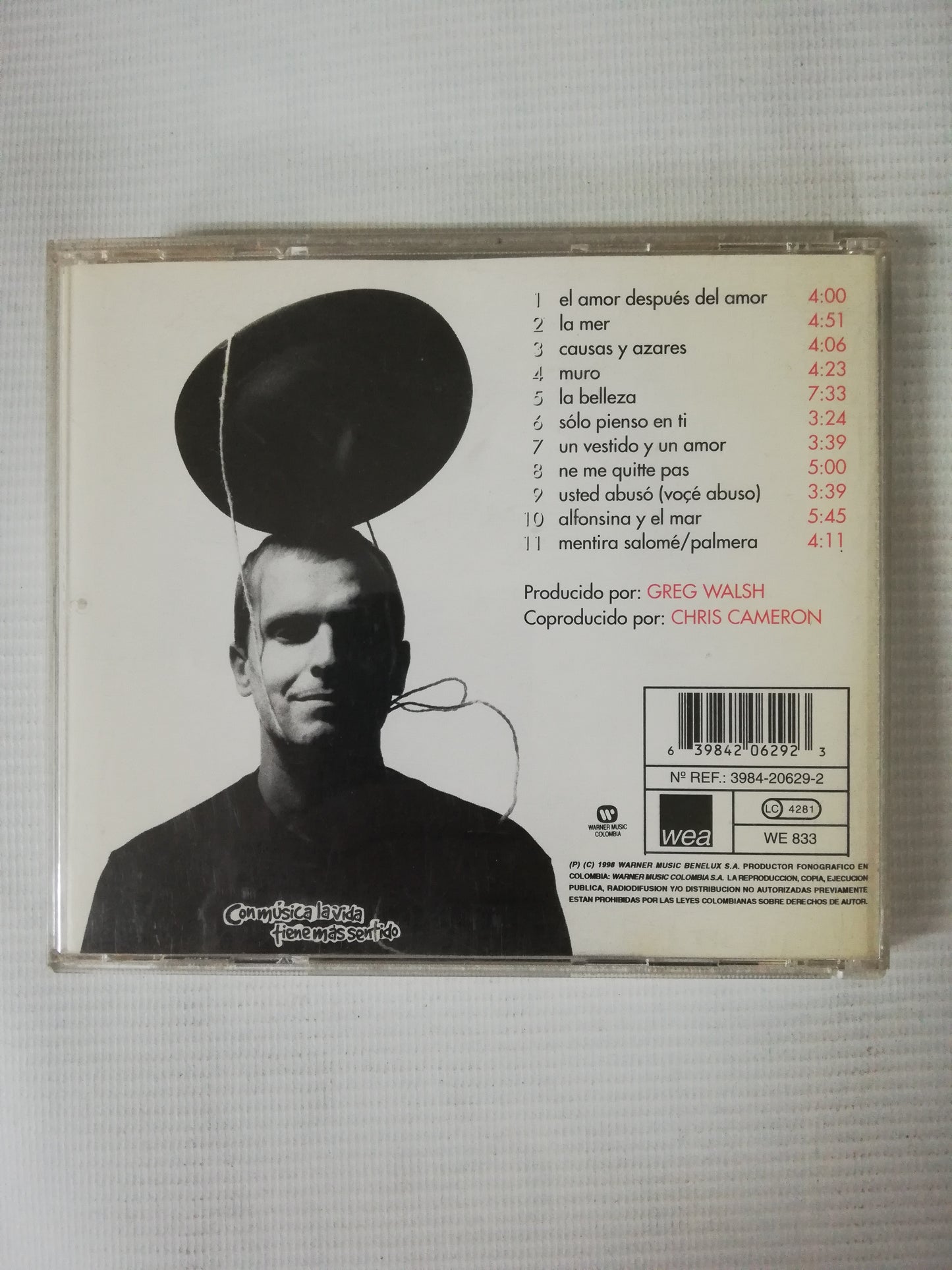 CD MIGUEL BOSÉ - 11 MANERAS DE PONERSE UN SOMBRERO