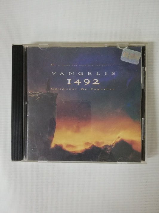 CD VANGELIS - 1492 CONQUEST OF PARADISE - MUSIC FROM THE ORIGINAL SOUNDTRACK