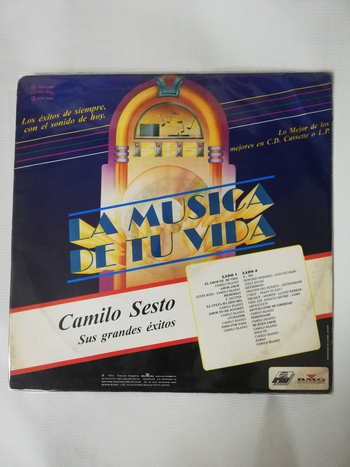 LP CAMILO SESTO - SUS GRANDES EXITOS
