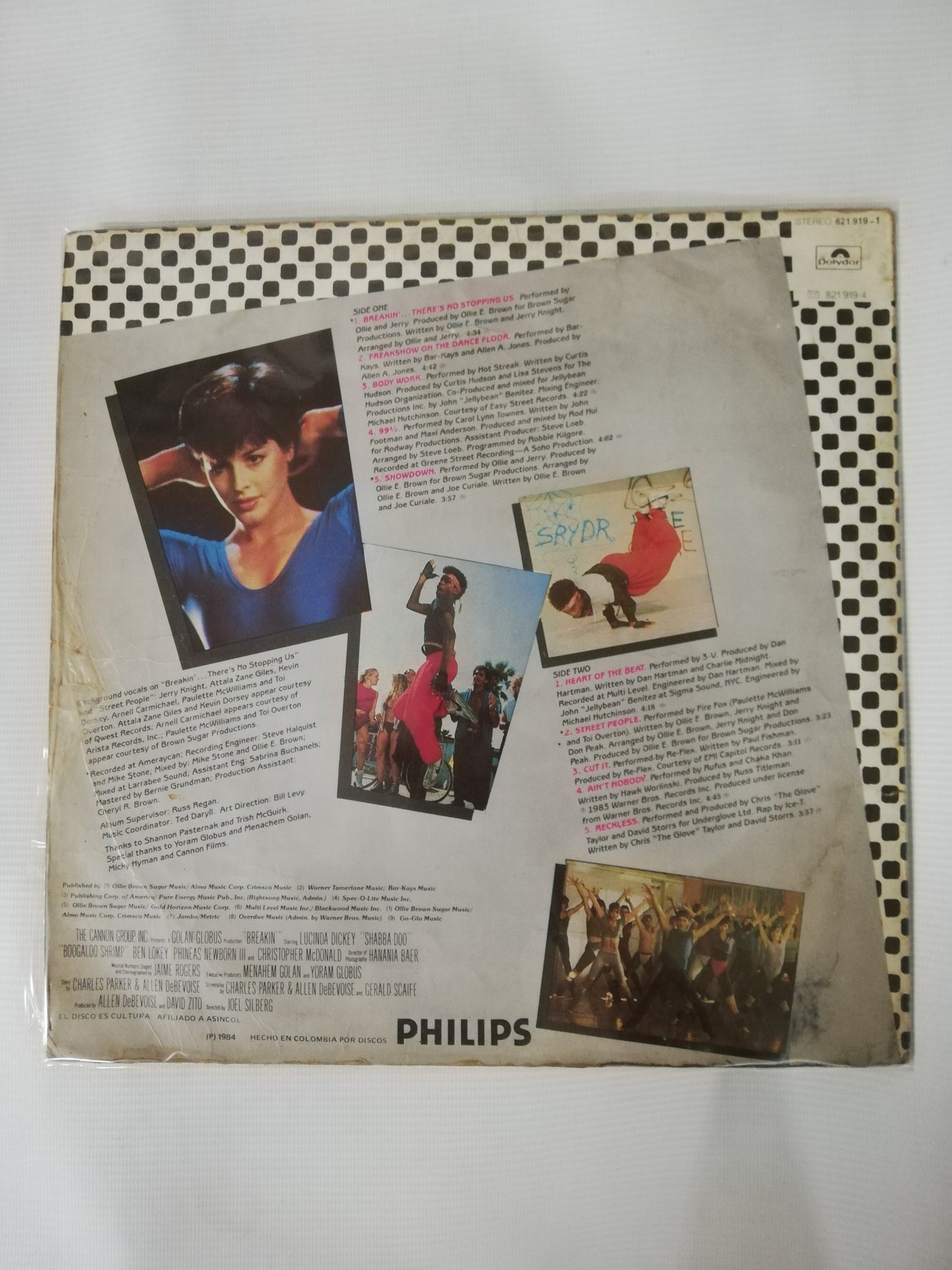 LP BREAKIN - ORIGINAL MOTION PICTURE SOUNDTRACK