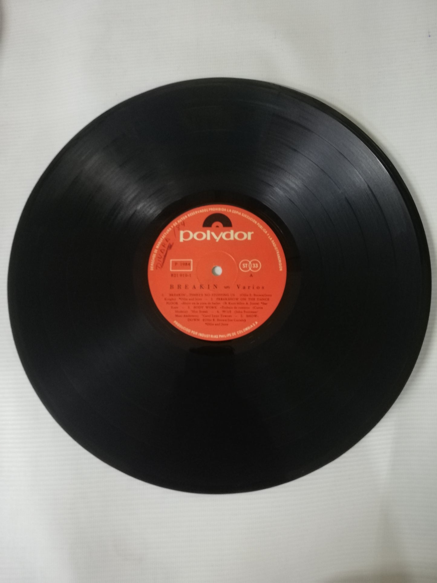 LP BREAKIN - ORIGINAL MOTION PICTURE SOUNDTRACK
