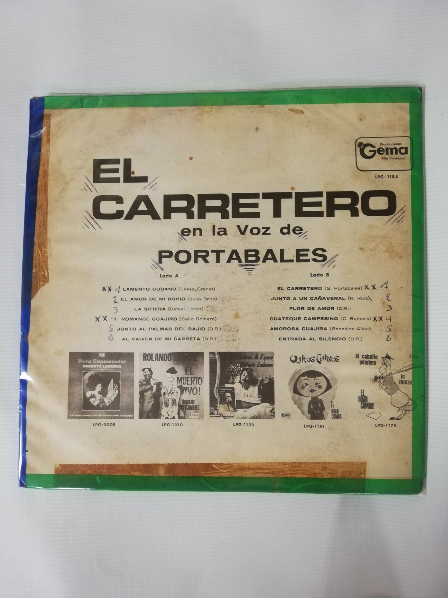 LP GUILLERMO PORTABALES - EL CARRETERO EN LA VOZ DE PORTABALES