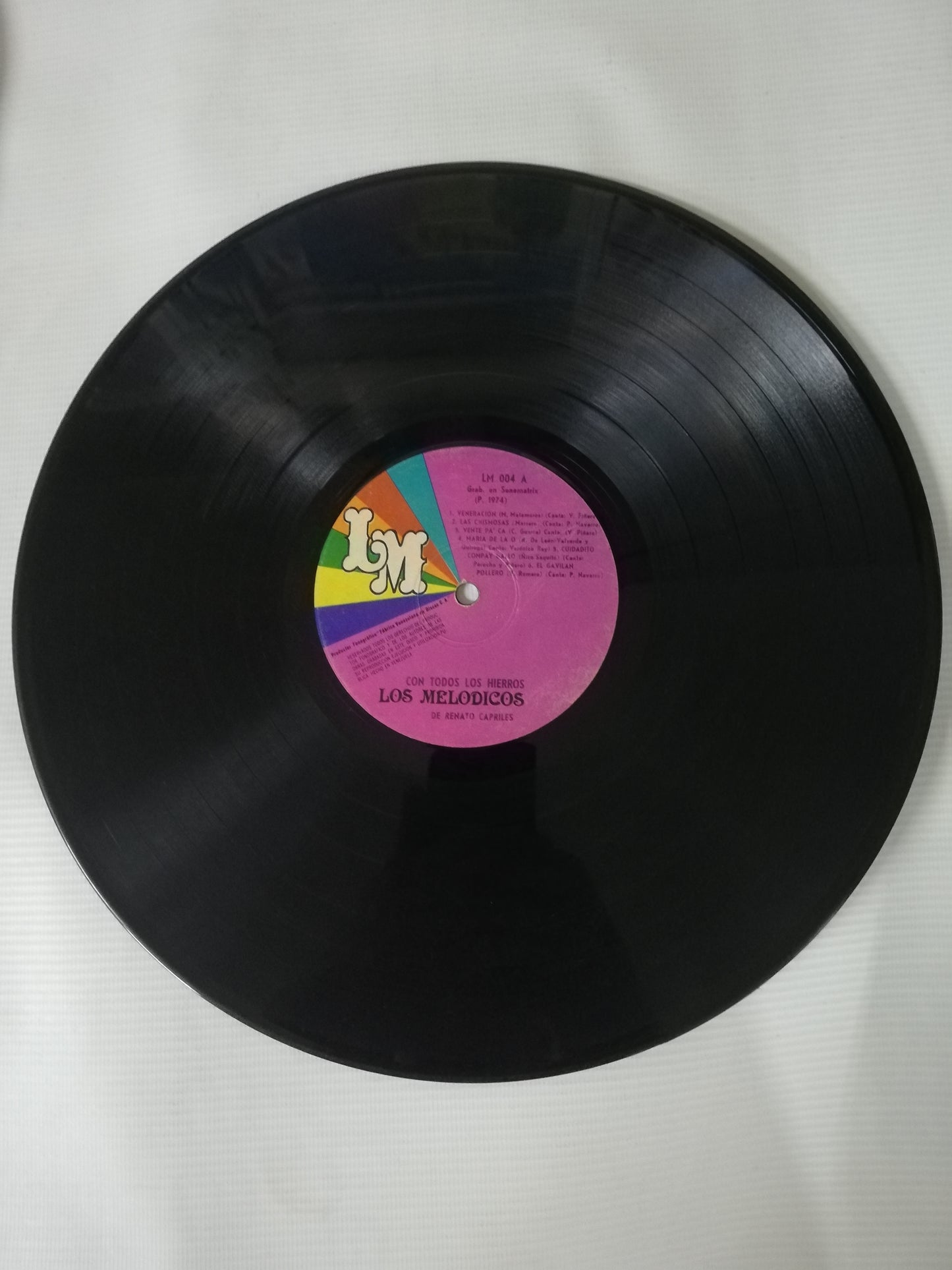 LP LOS MELODICOS - CON TODOS LOS HIERROS!