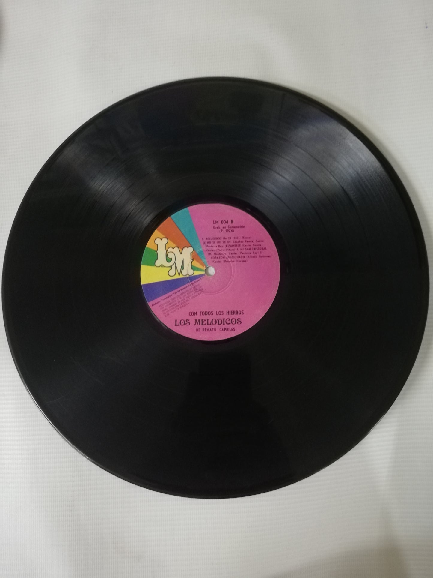 LP LOS MELODICOS - CON TODOS LOS HIERROS!