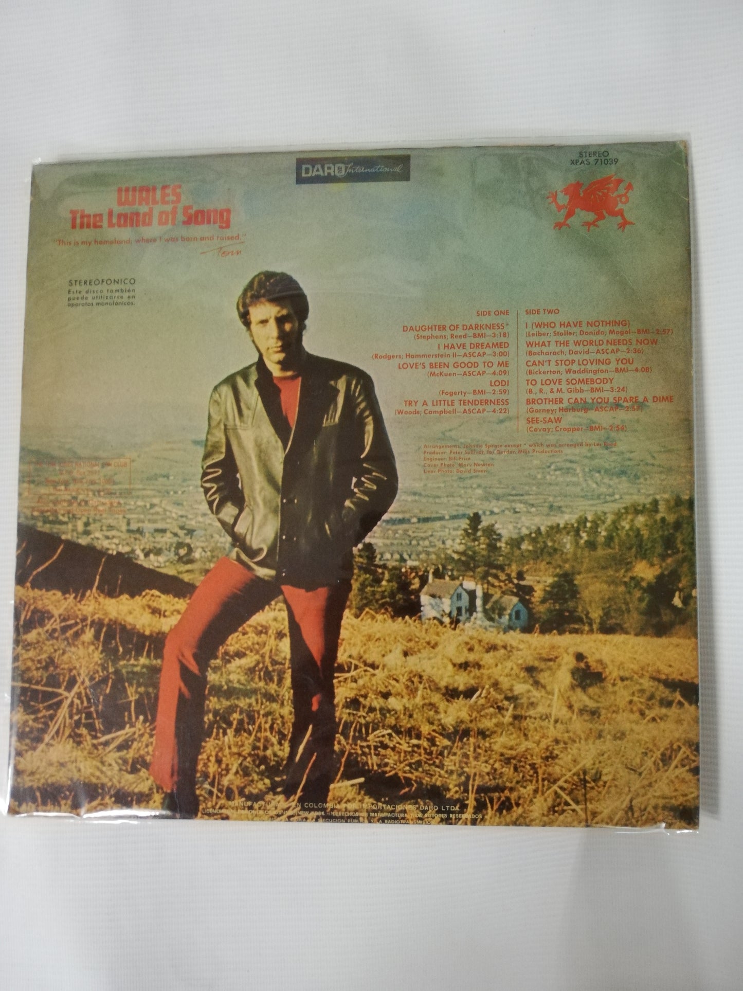 LP TOM JONES - I ( WHO HAVE NOTHING )