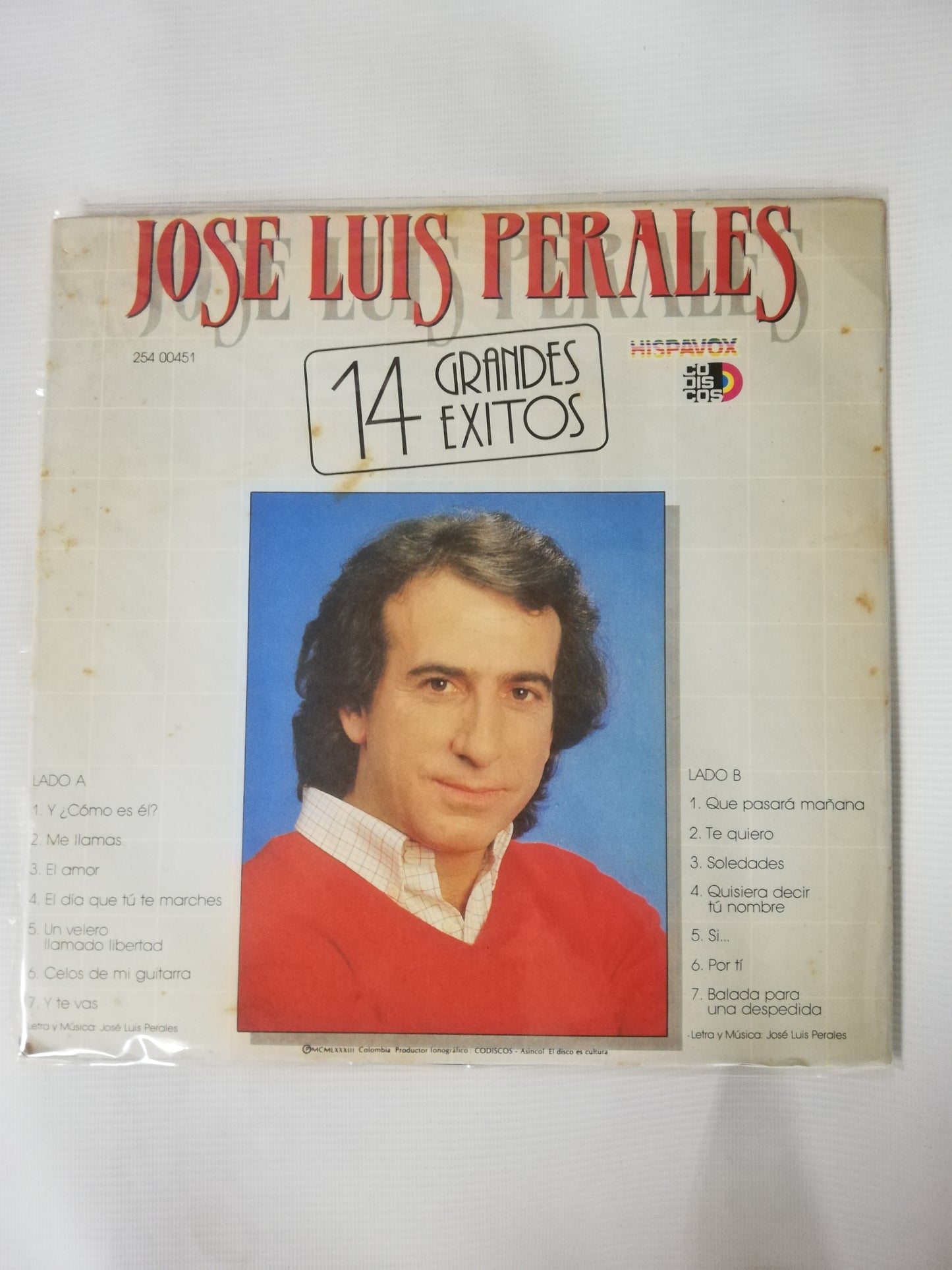 LP JOSÉ LUIS PERALES - 14 GRANDES EXITOS