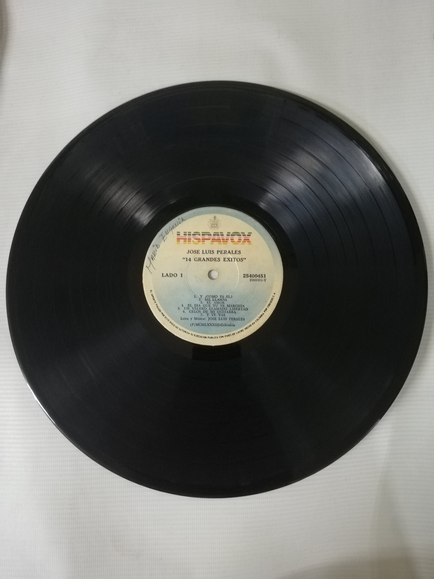 LP JOSÉ LUIS PERALES - 14 GRANDES EXITOS