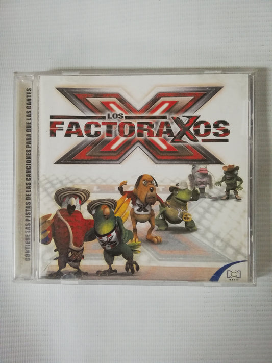 CD LOS FACTORAZOS -CONTIENE LAS PISTAS DE LAS CANCIONES PARA QUE LAS CANTEN