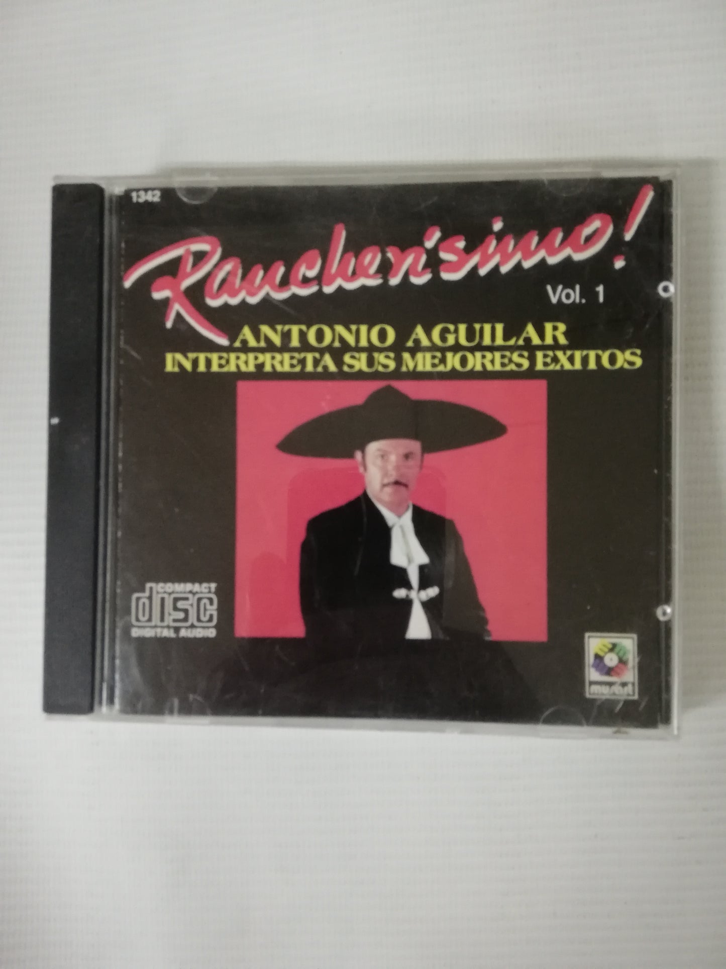 CD ANTONIO AGUILAR - RANCHERISIMO VOL. 1
